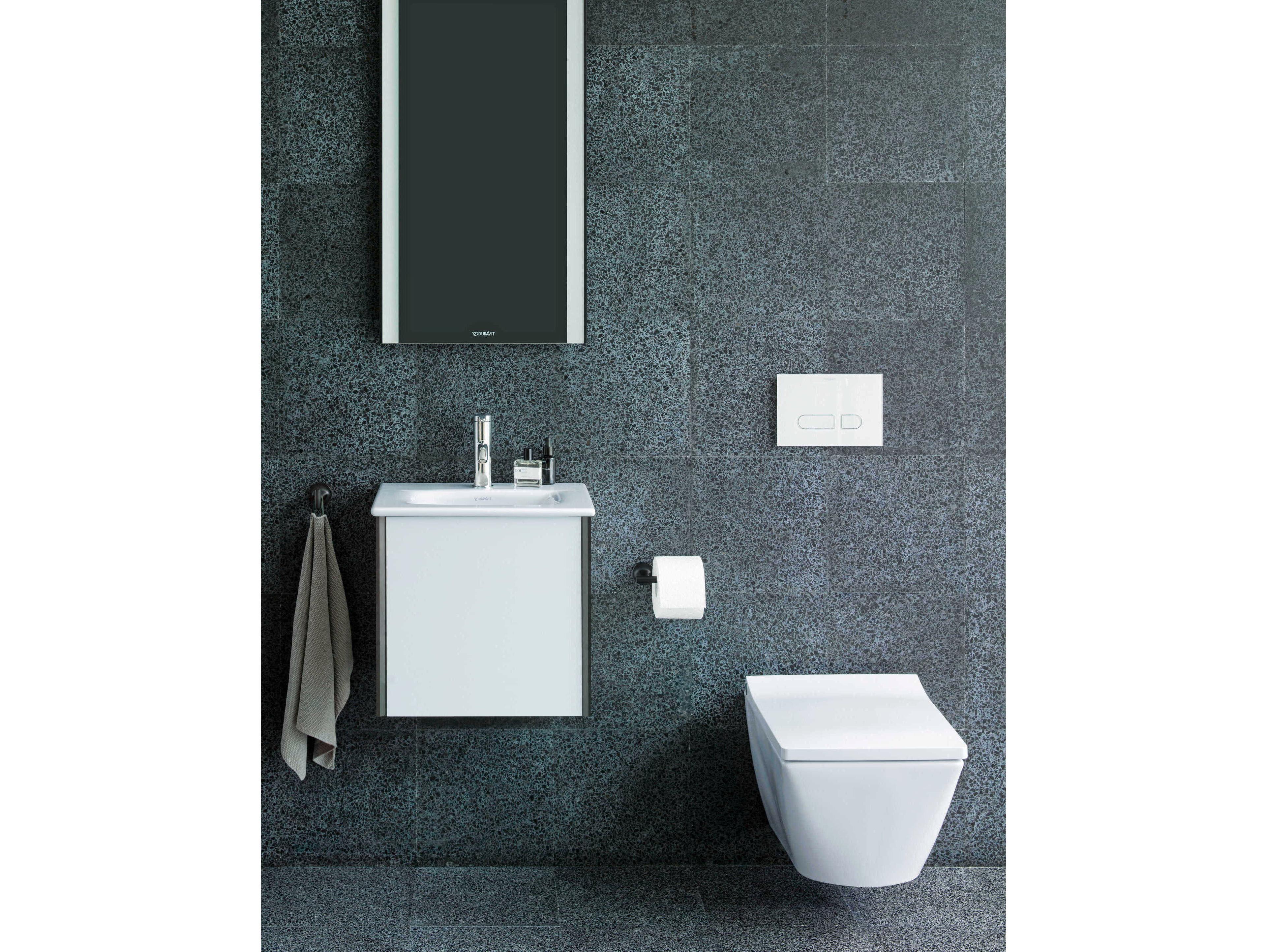 Duravit Starck T Matte Black Paper Holder