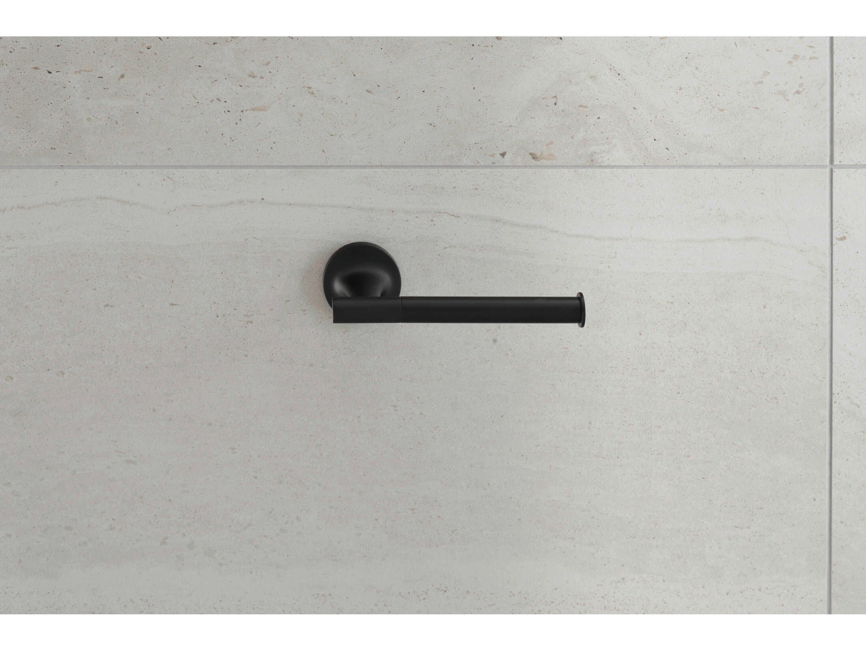 Duravit Starck T Matte Black Paper Holder