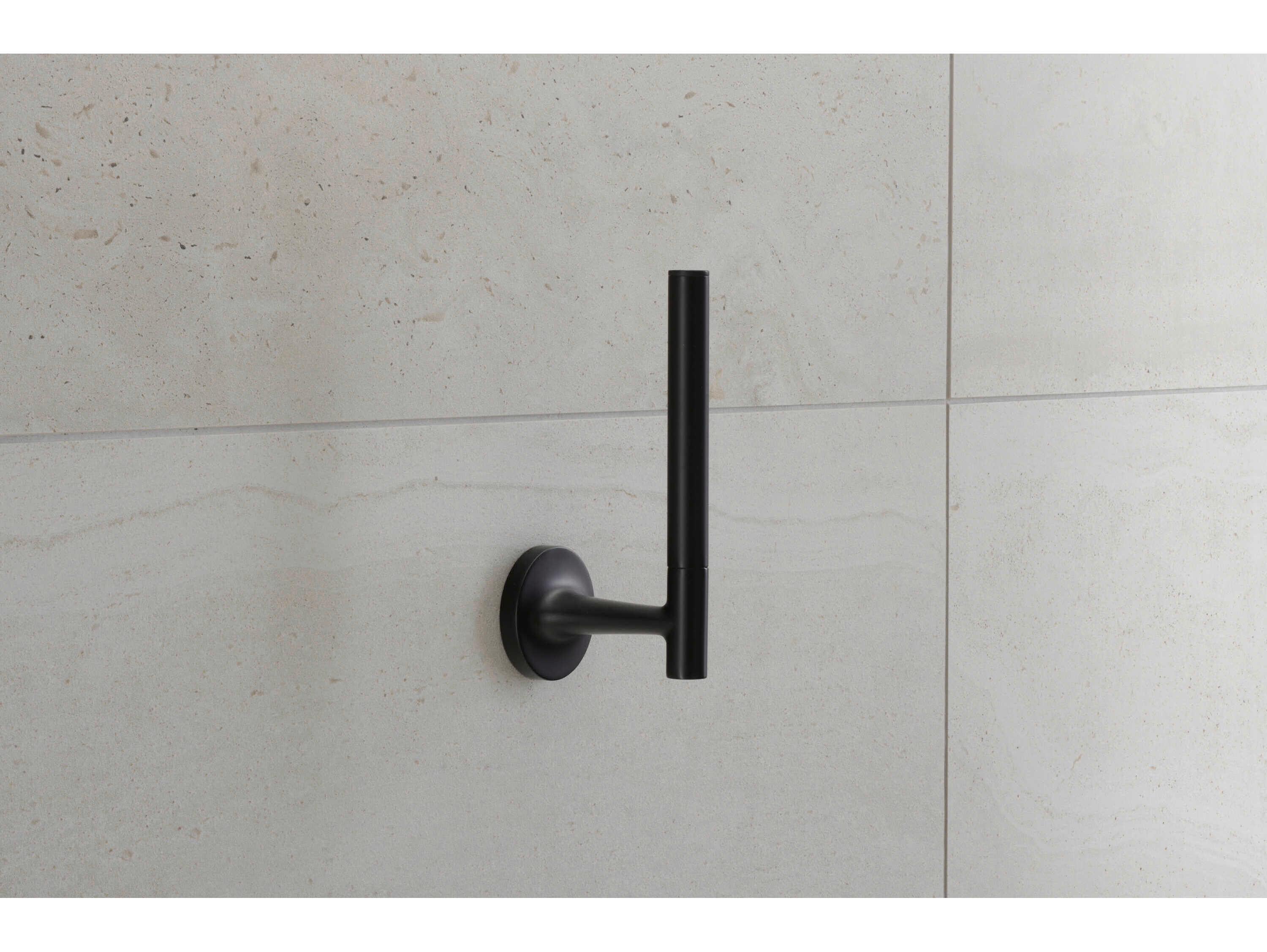 Duravit Starck T Matte Black Spare Toilet Paper Holder