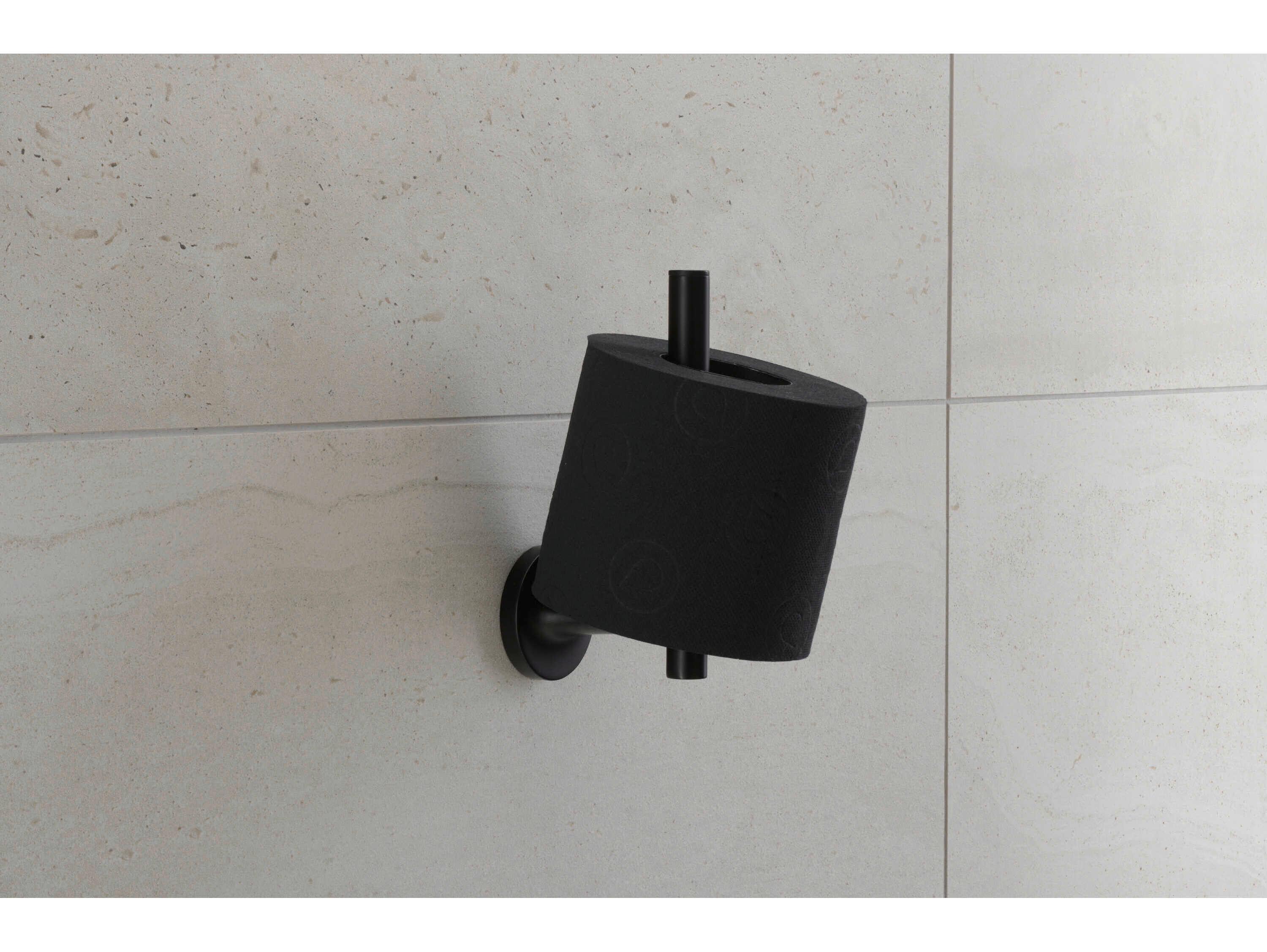 Duravit Starck T Matte Black Spare Toilet Paper Holder