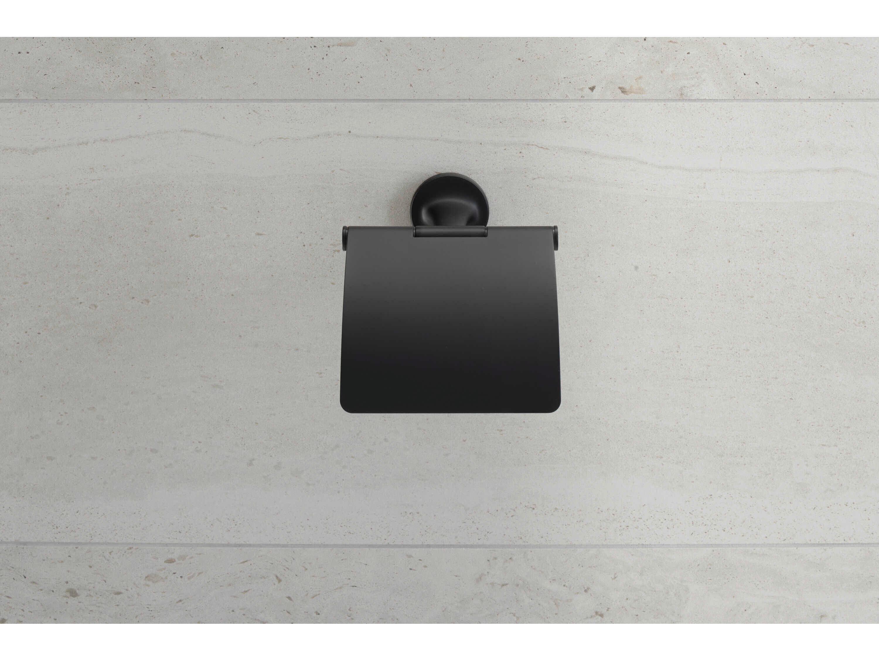 Duravit Starck T Matte Black Paper Holder