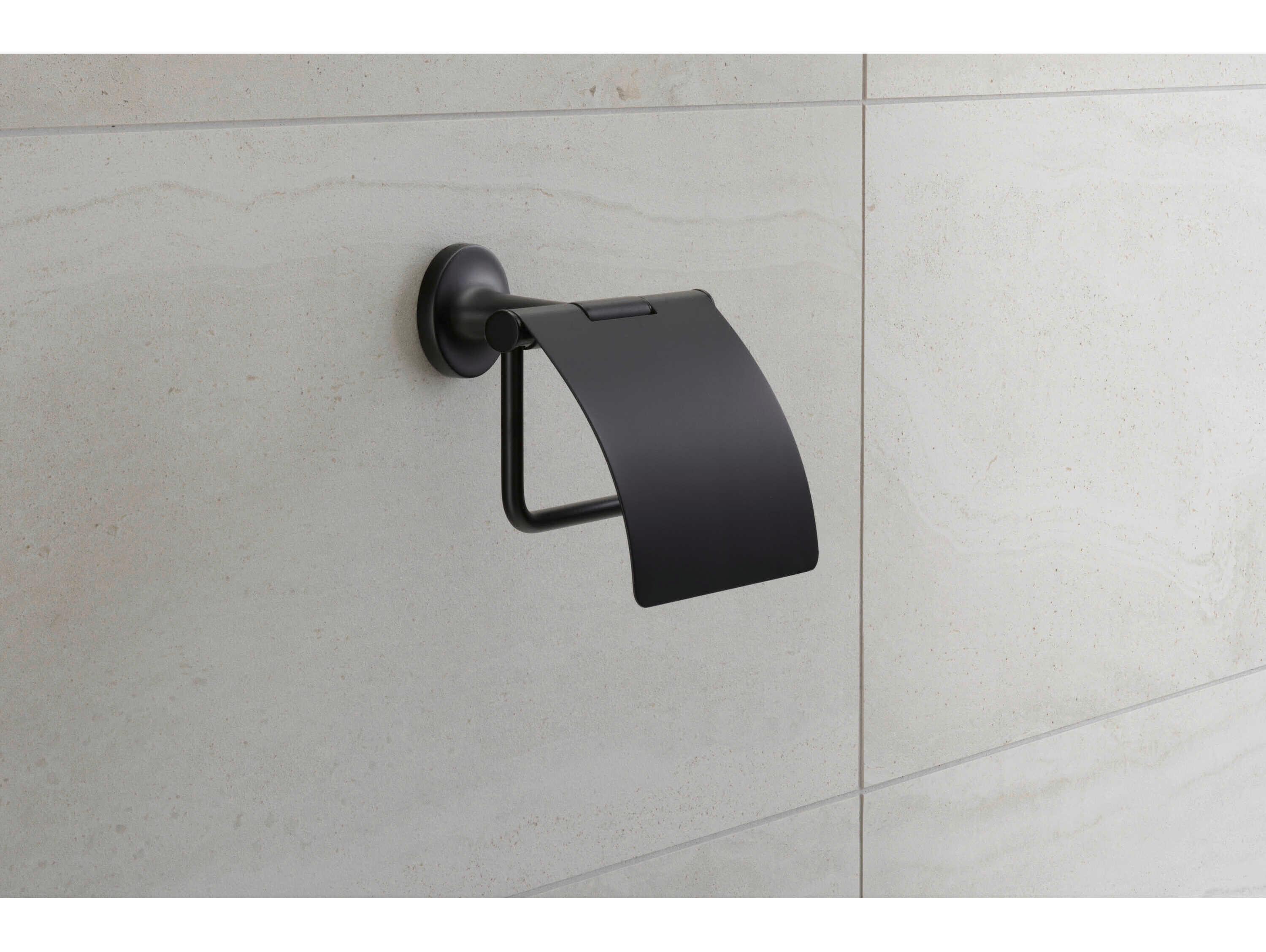 Duravit Starck T Matte Black Paper Holder