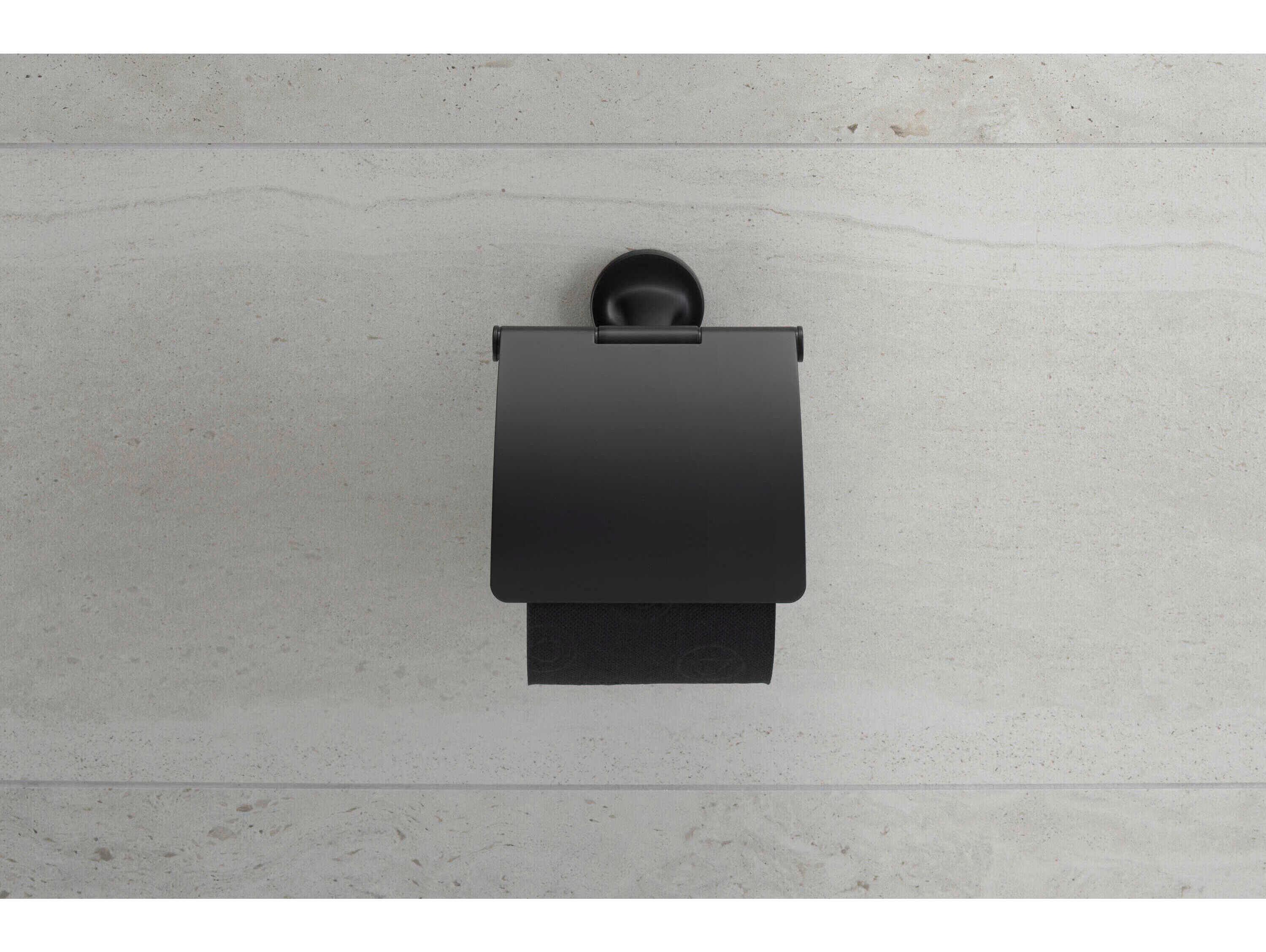 Duravit Starck T Matte Black Paper Holder