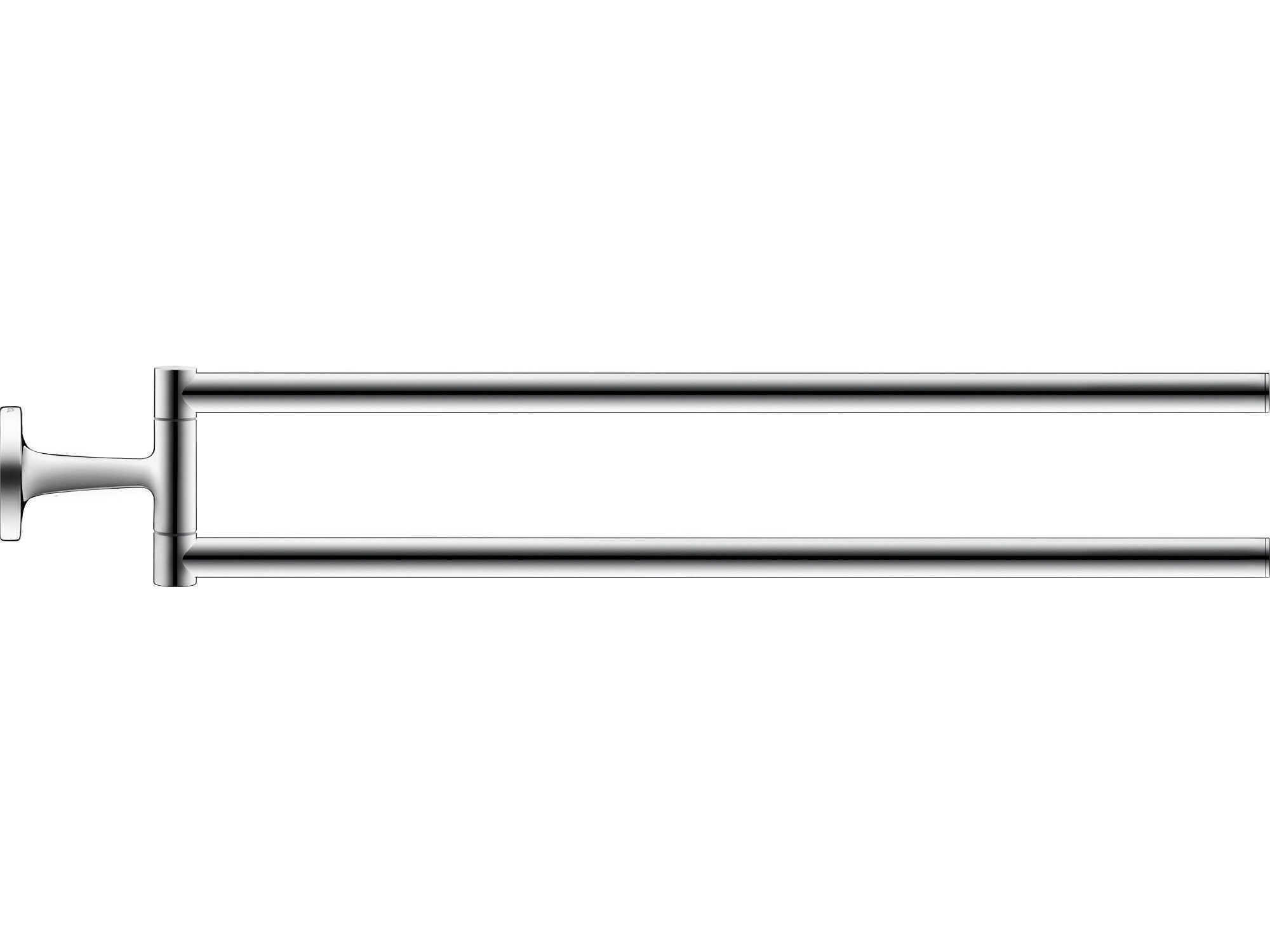 Duravit Starck T 18'' Chrome Double Towel Bar