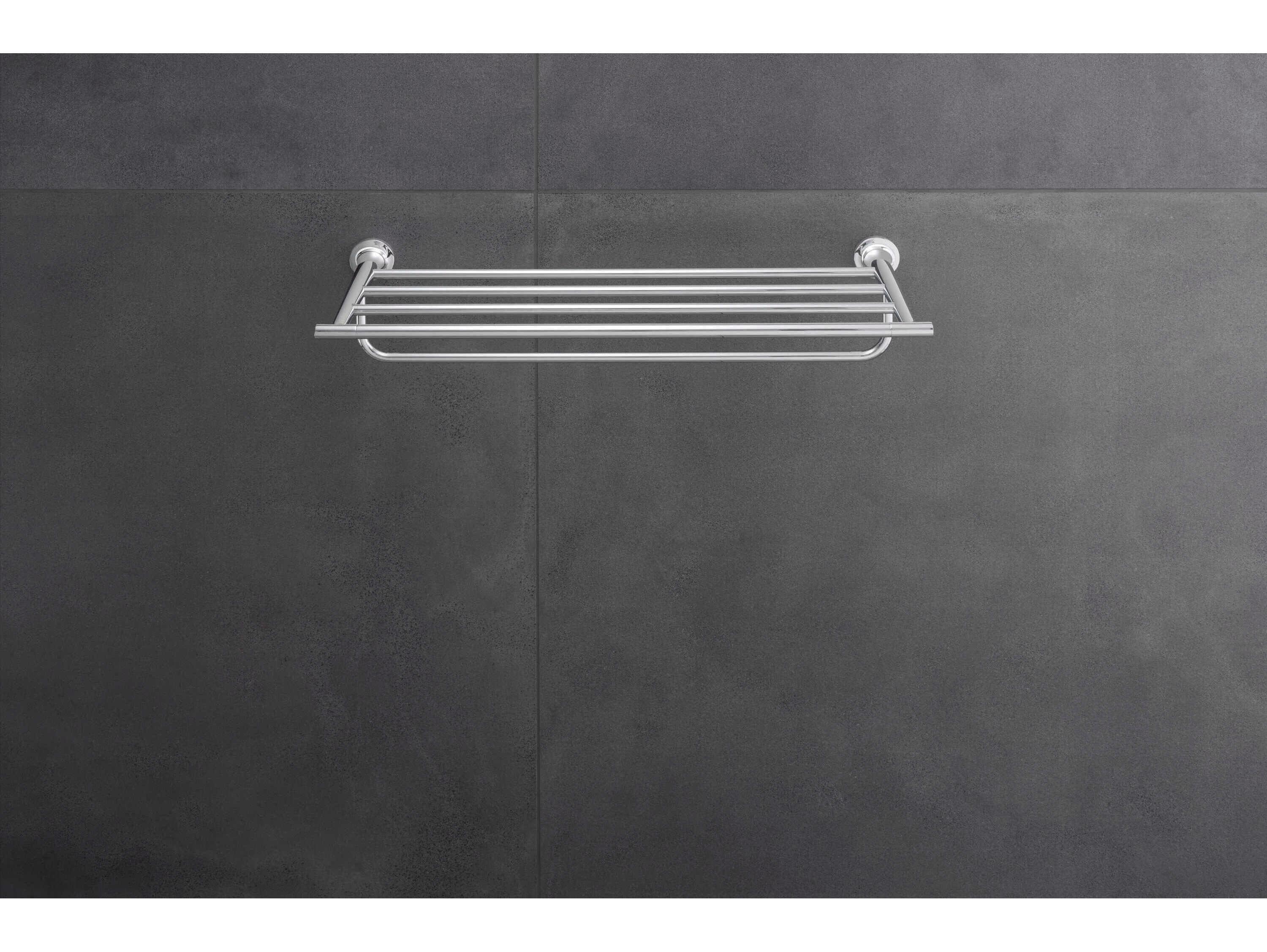 Duravit Starck T 24'' Chrome Towel Shelf