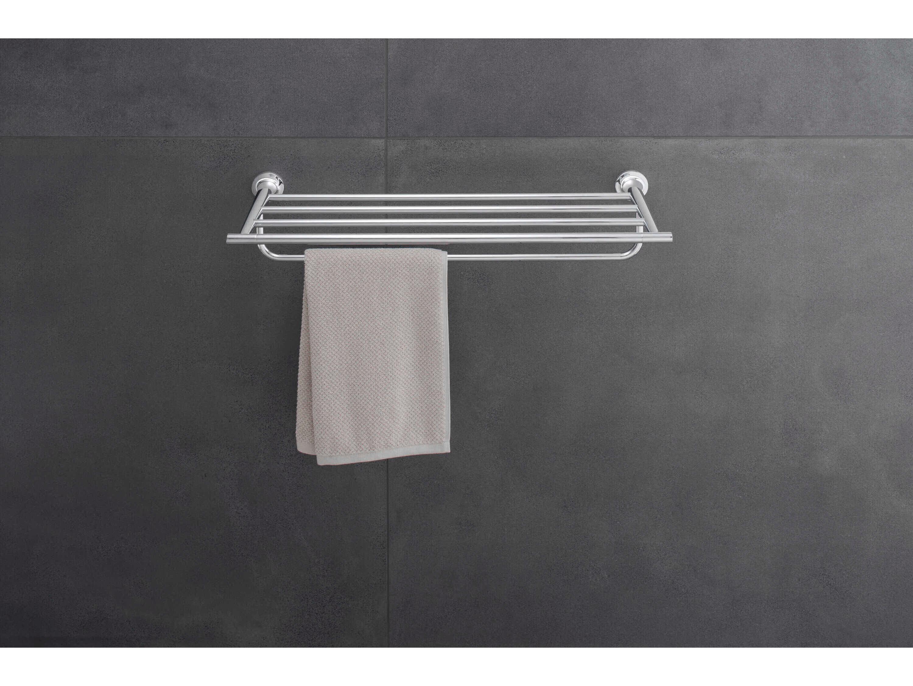 Duravit Starck T 24'' Chrome Towel Shelf
