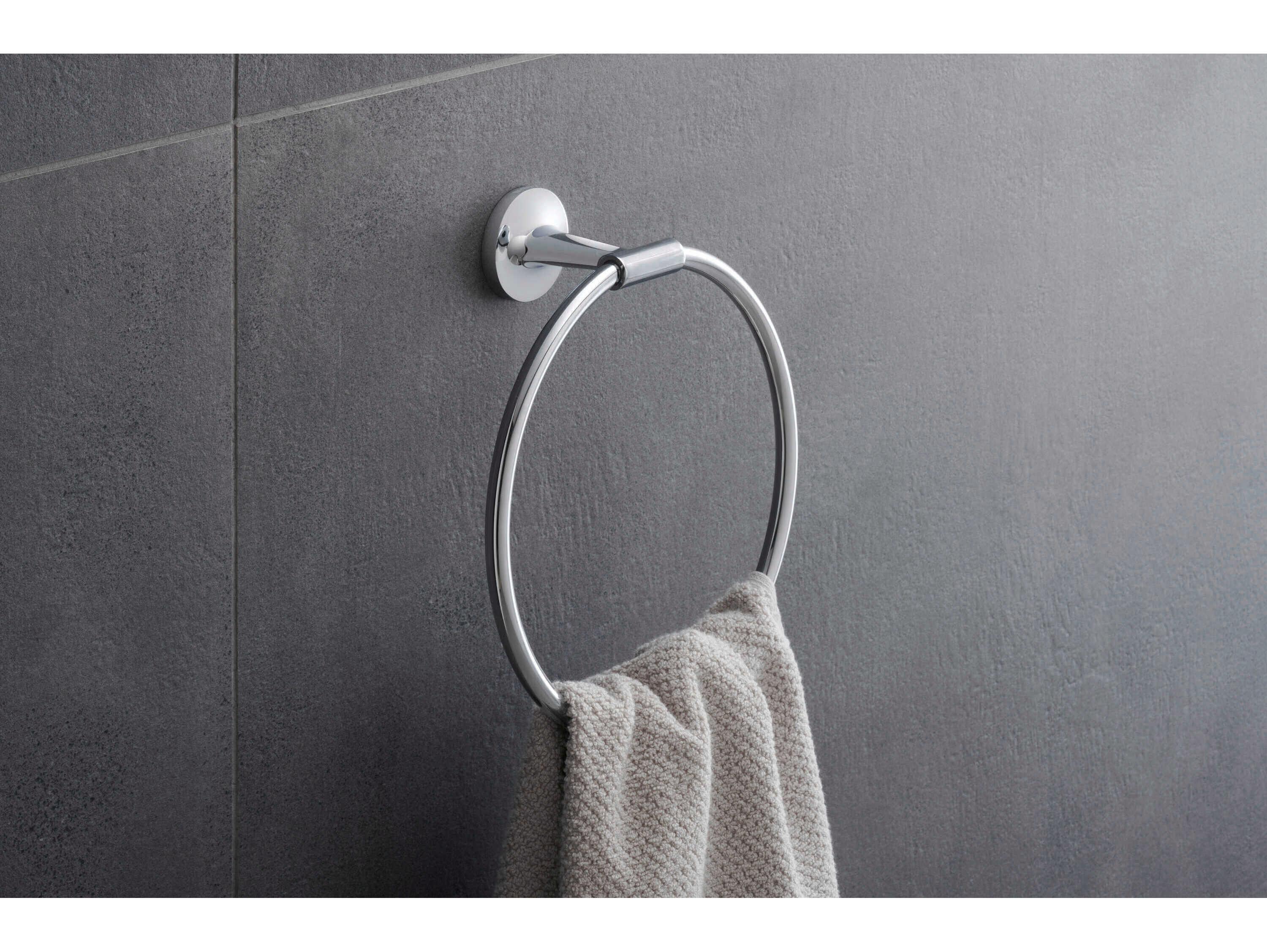 Duravit Starck T 8'' Chrome Towel Ring