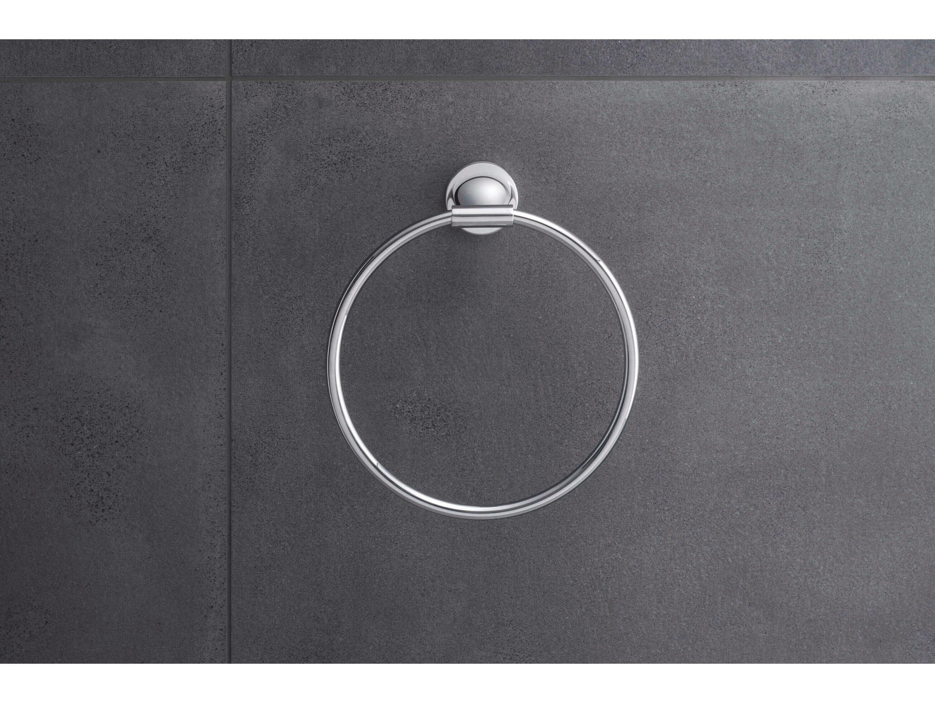 Duravit Starck T 8'' Chrome Towel Ring