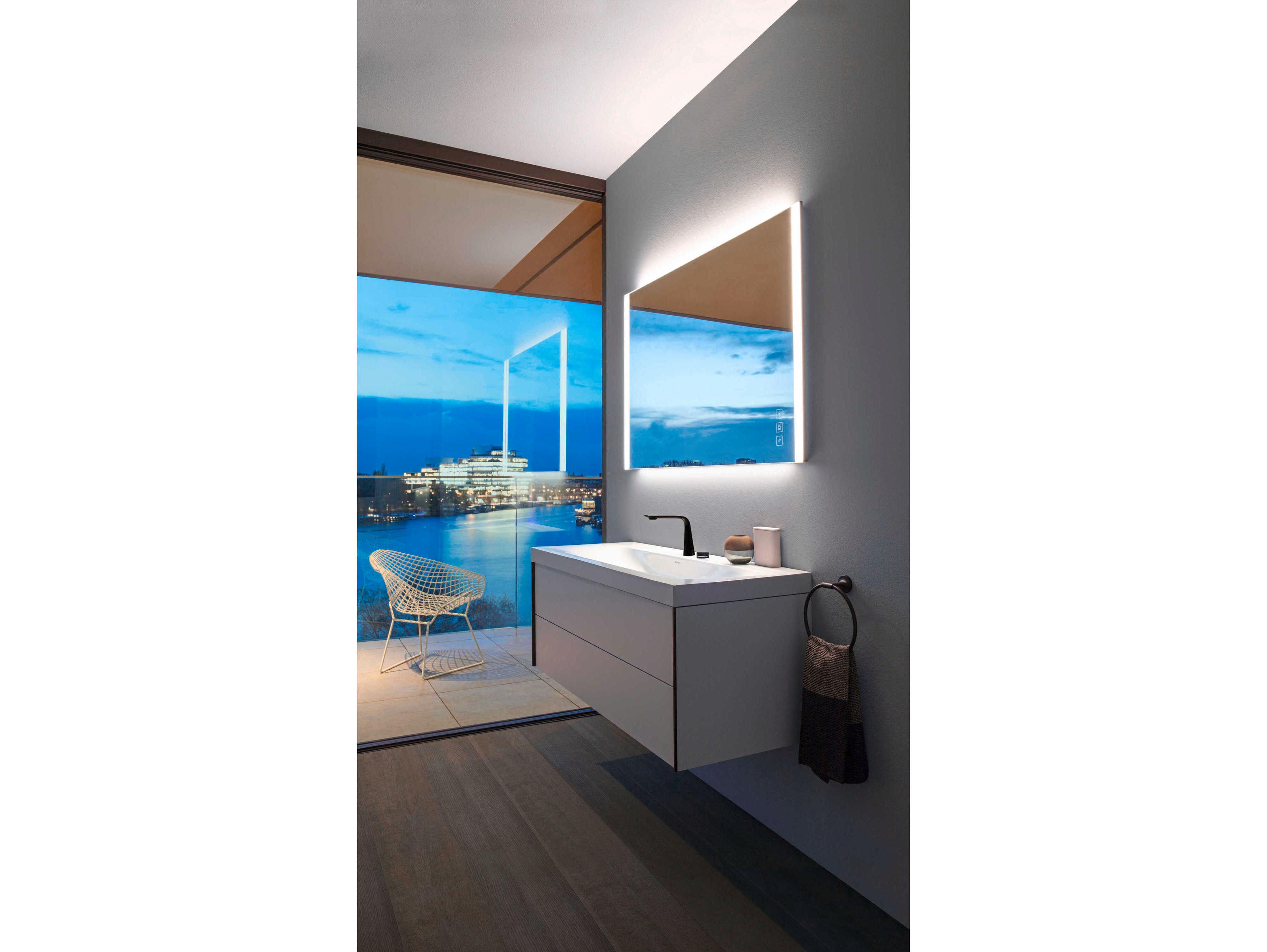 Duravit Starck T 8'' Black Towel Ring