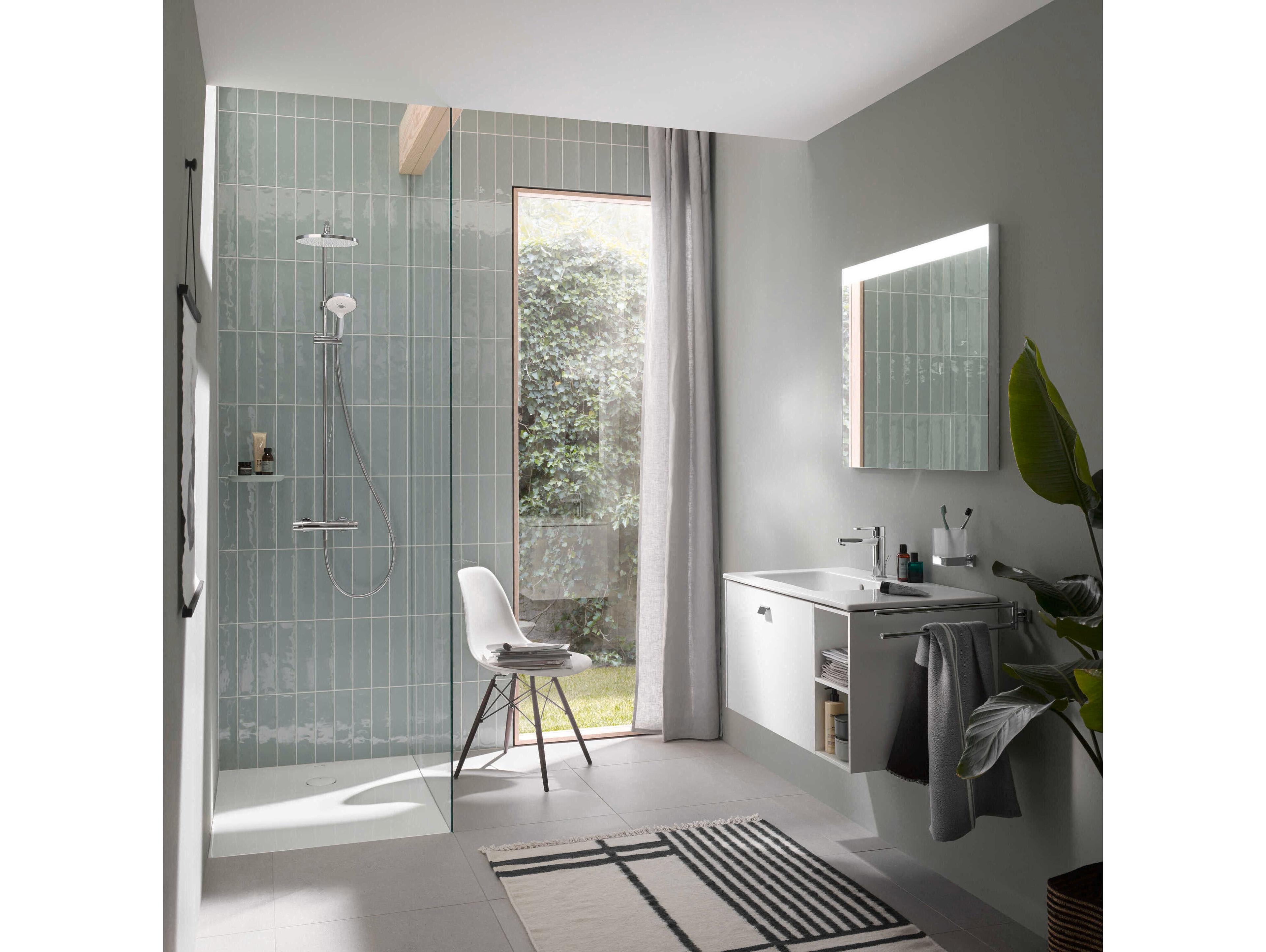 Duravit Karree 4'' Chrome Toothbrush Holder