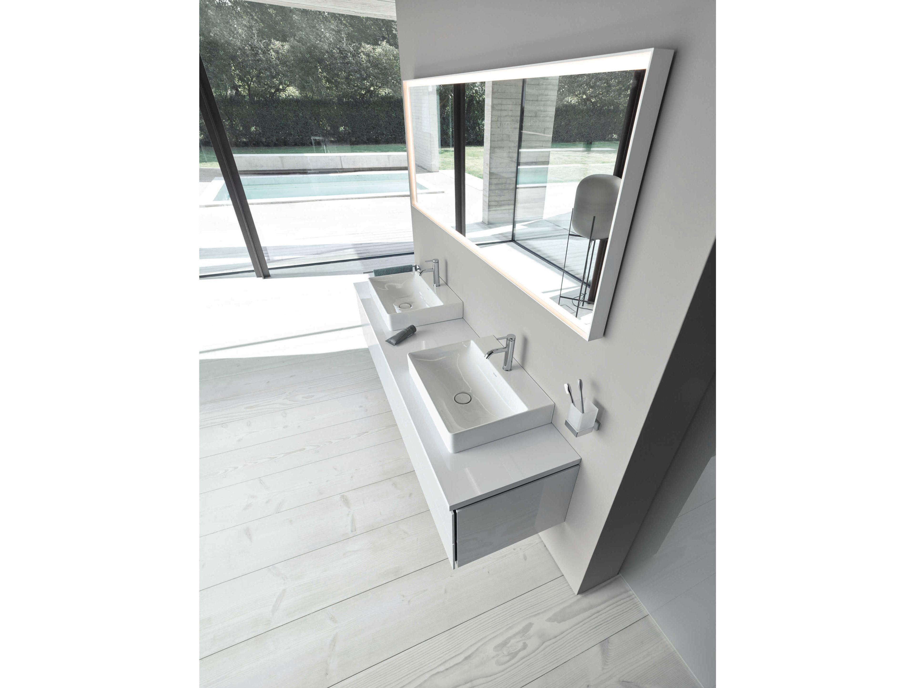 Duravit Karree 4'' Chrome Toothbrush Holder