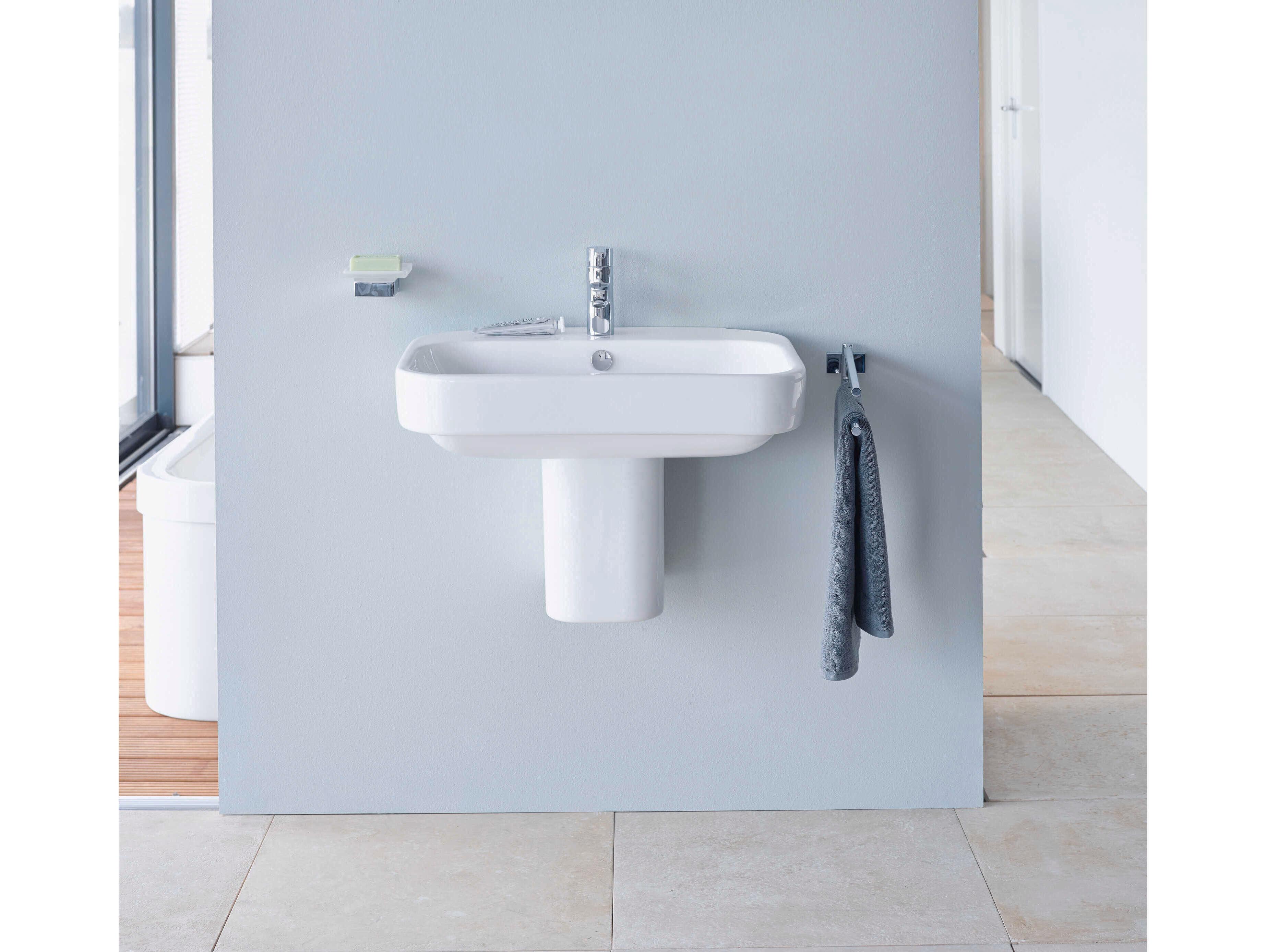 Duravit Karree 5'' Glass Chrome Soap Dish