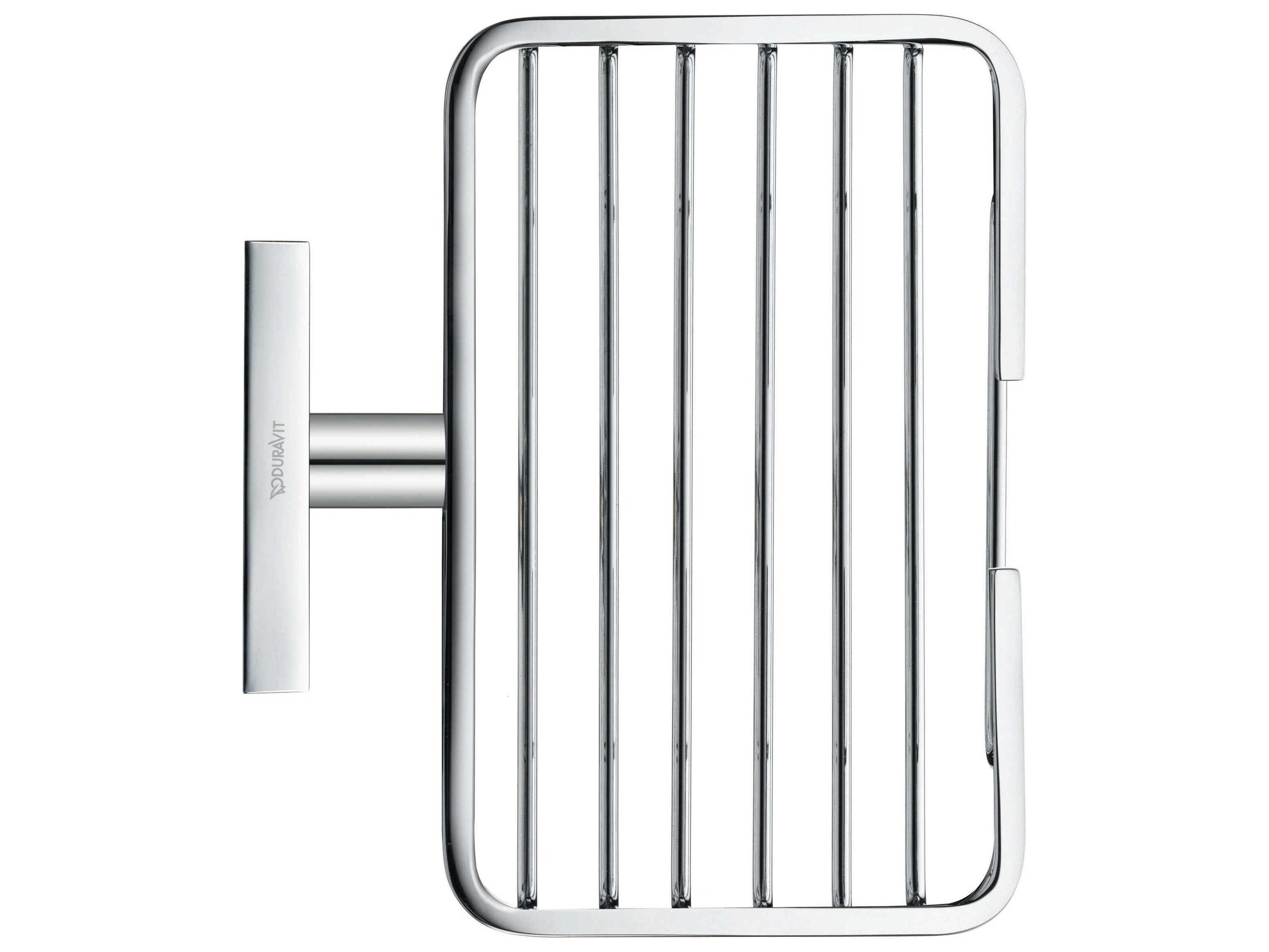 Duravit Karree 6'' Chrome Shower Soap Dish