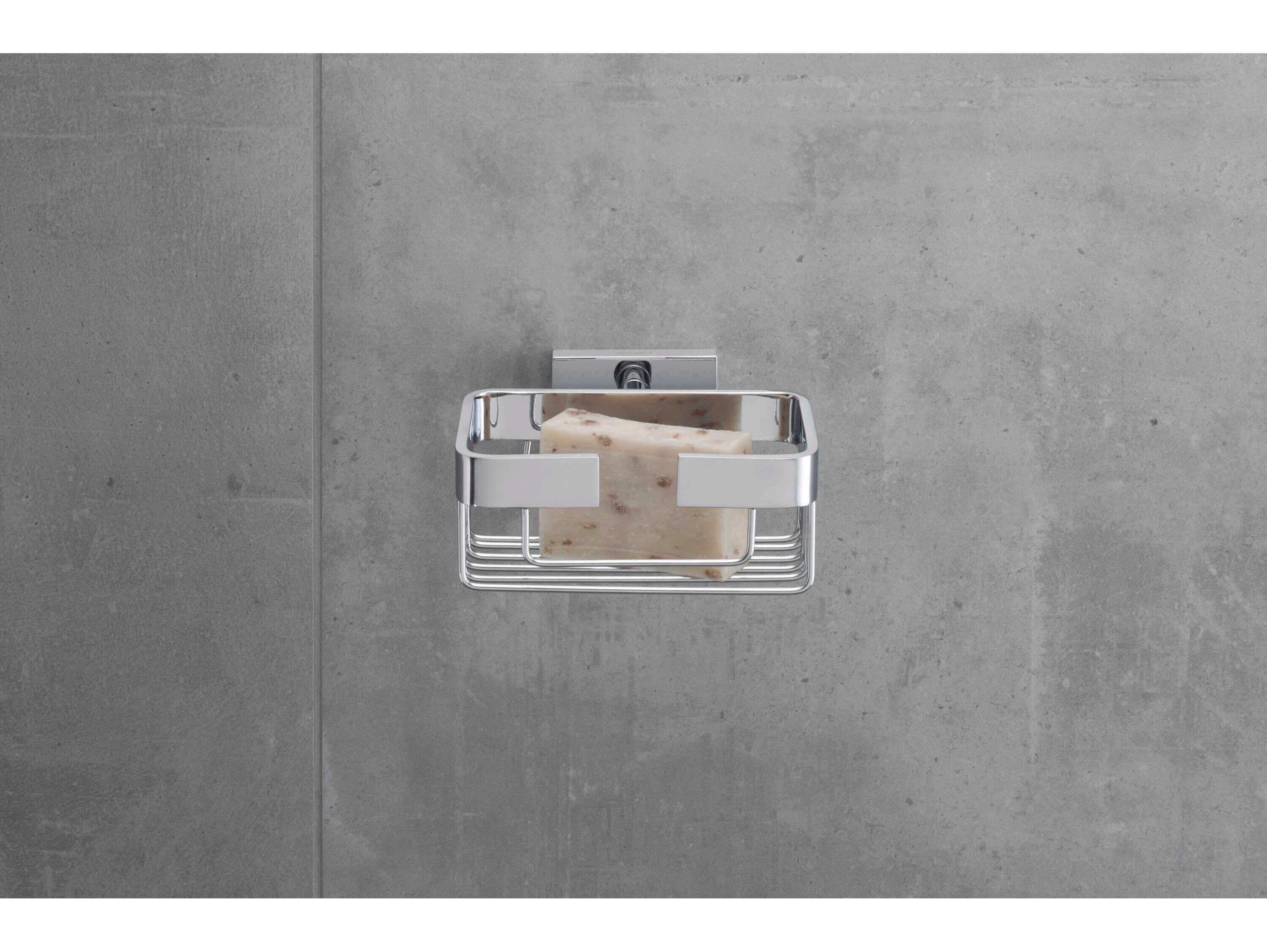 Duravit Karree 6'' Chrome Shower Soap Dish