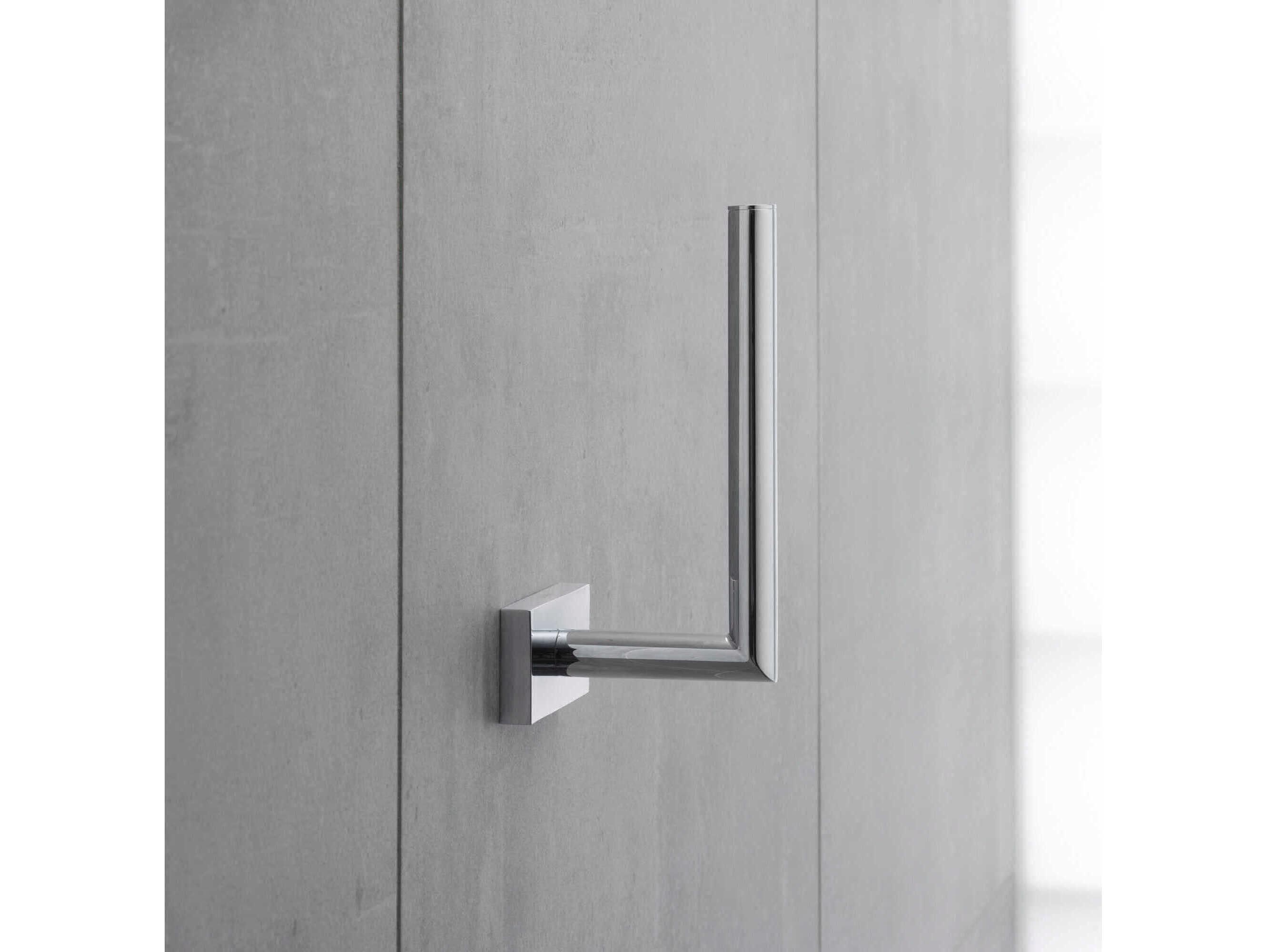 Duravit Karree 3'' Chrome Toilet Paper Holder