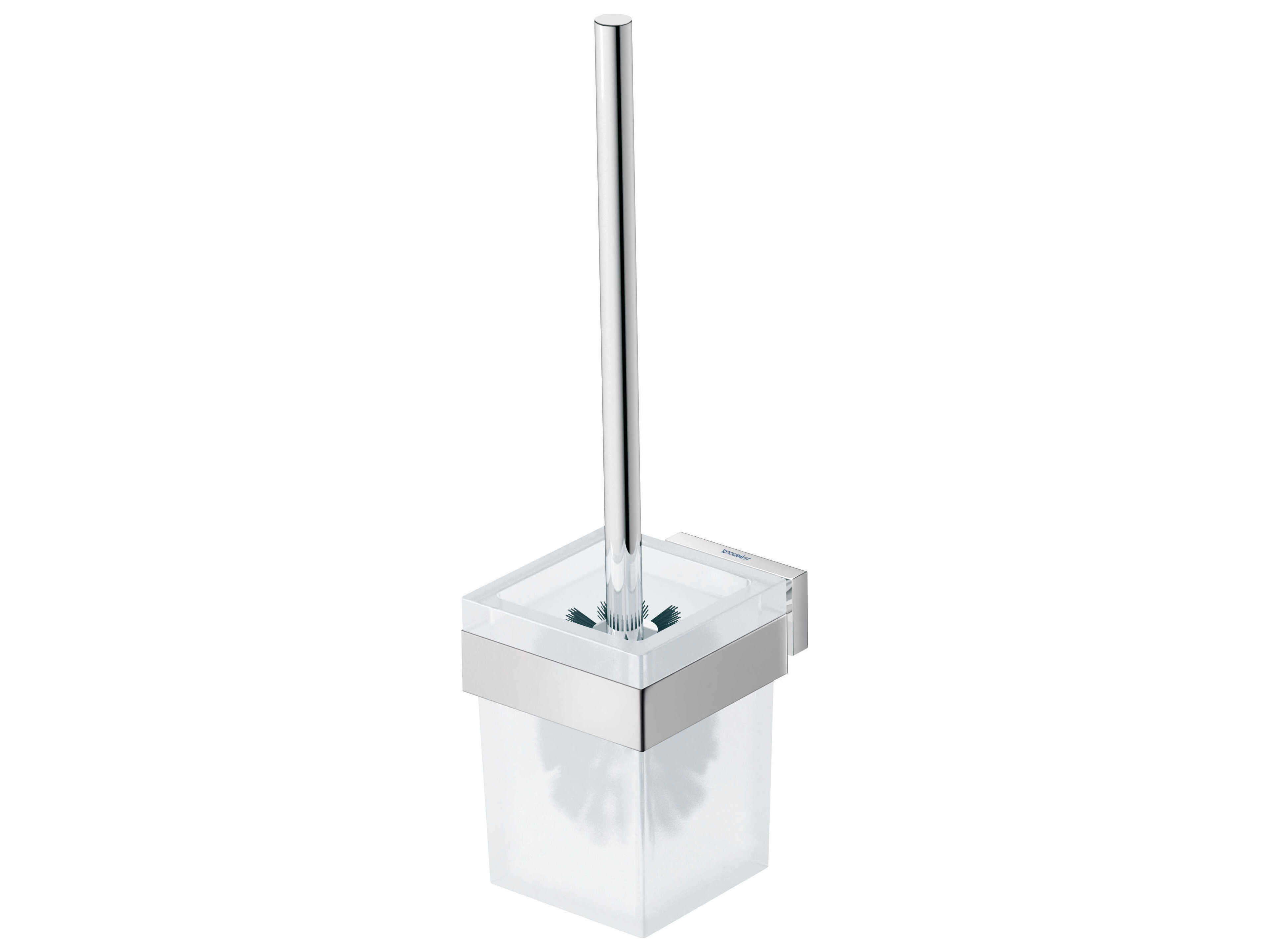 Duravit Karree 4'' Chrome Toilet Brush