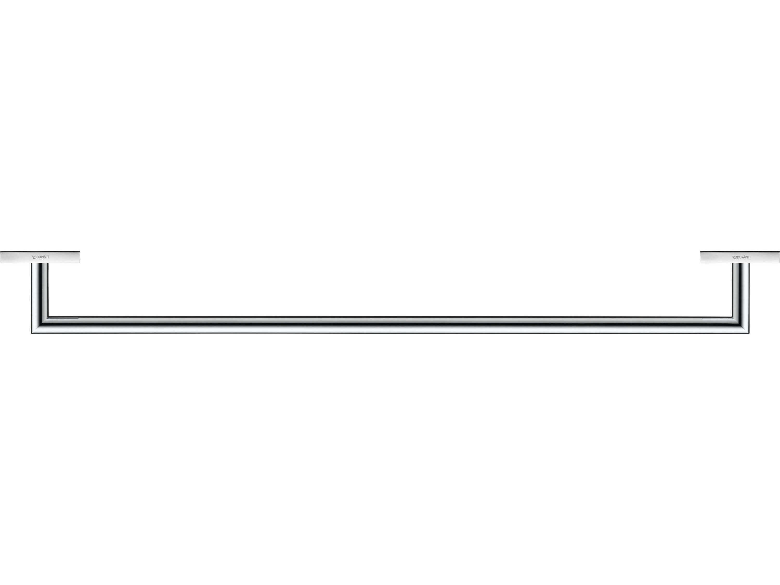Duravit Karree 26'' Chrome Towel Bar