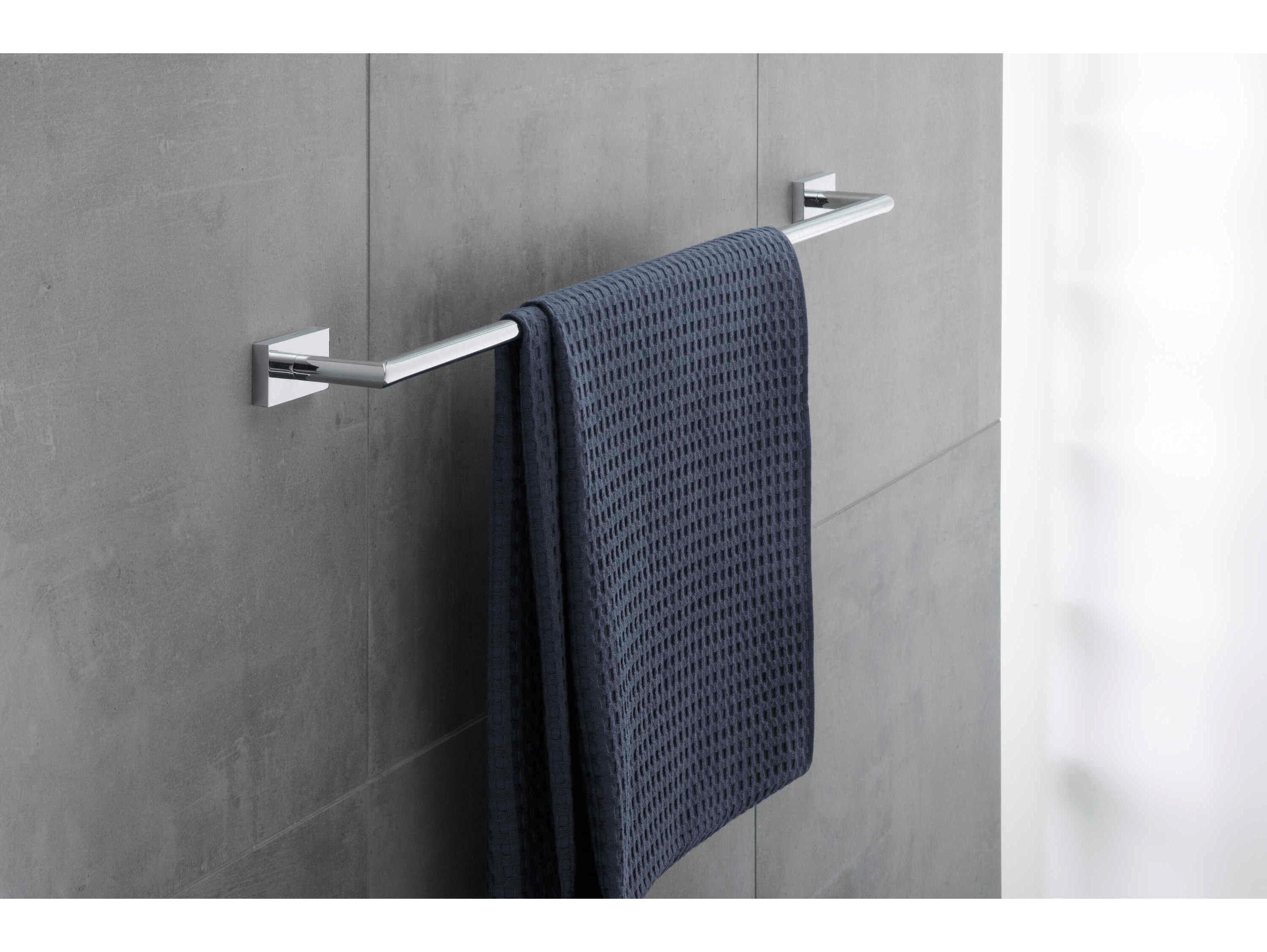 Duravit Karree 34'' Chrome Towel Bar