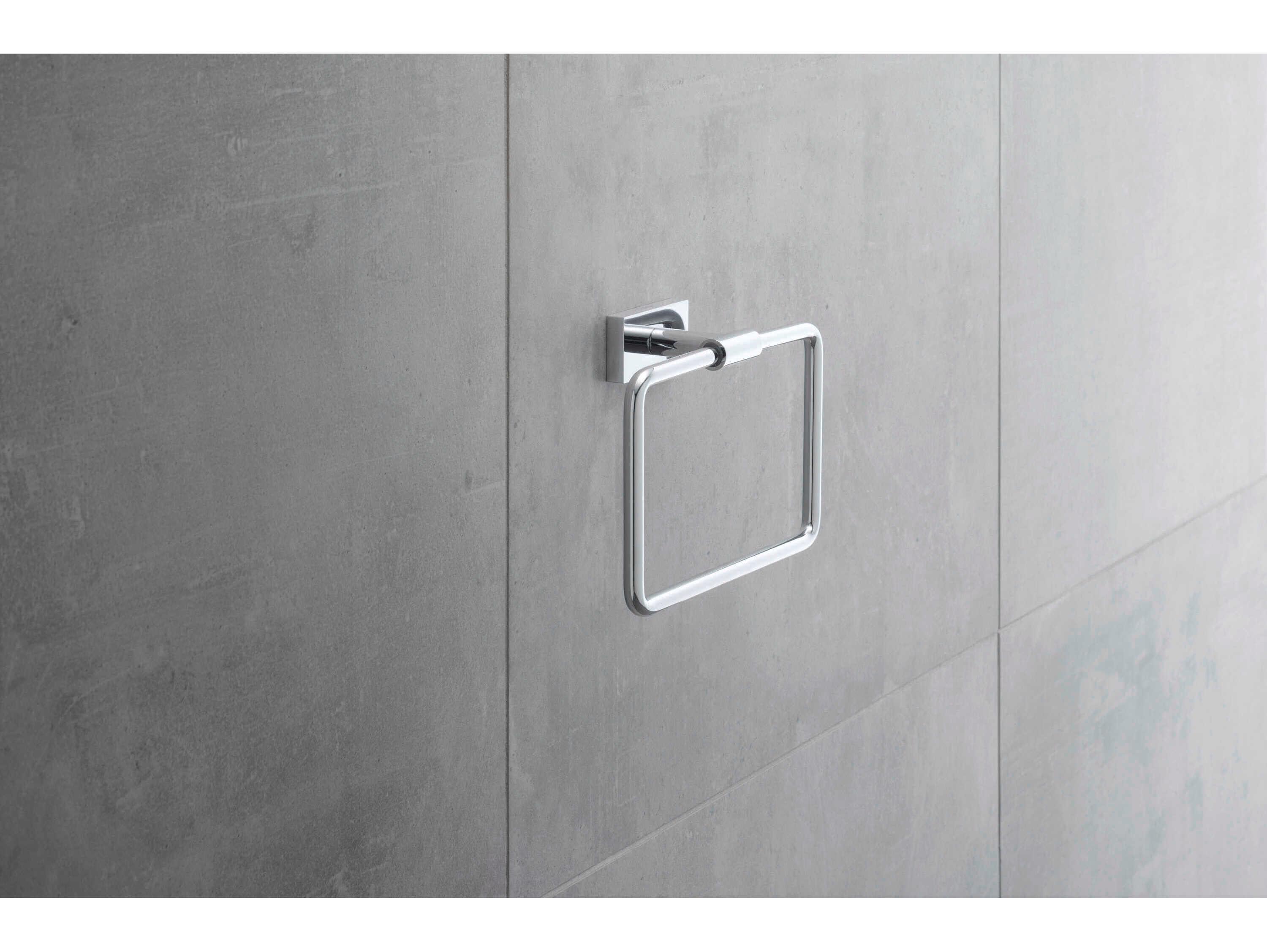 Duravit Karree Chrome Towel Ring
