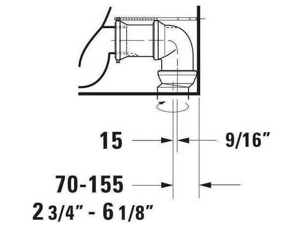 Duravit Starck 3 15'' Ceramic White High Gloss Floor-Mounted Toilet - 0.79/1.59 GPF