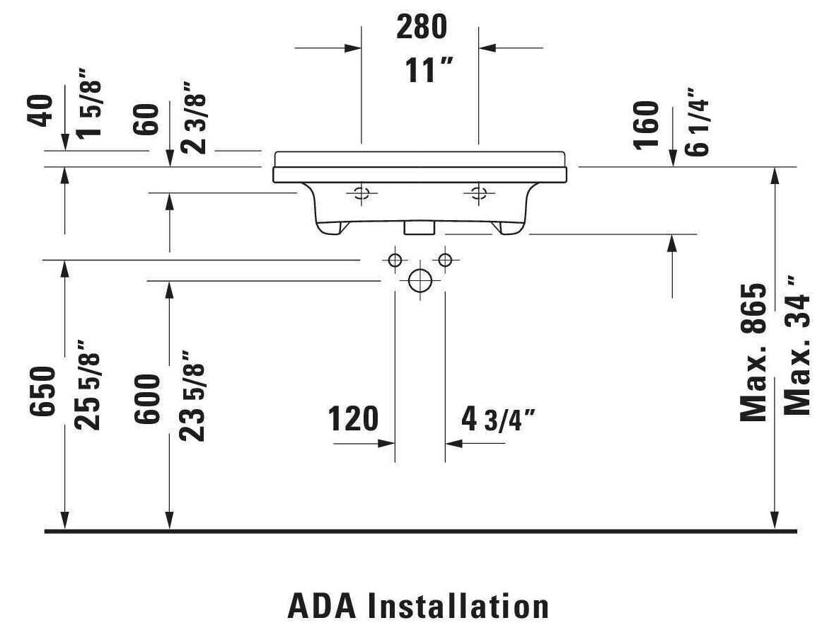 Duravit Starck 3 28'' Ceramic White High Gloss Sink with 1 Faucet Hole