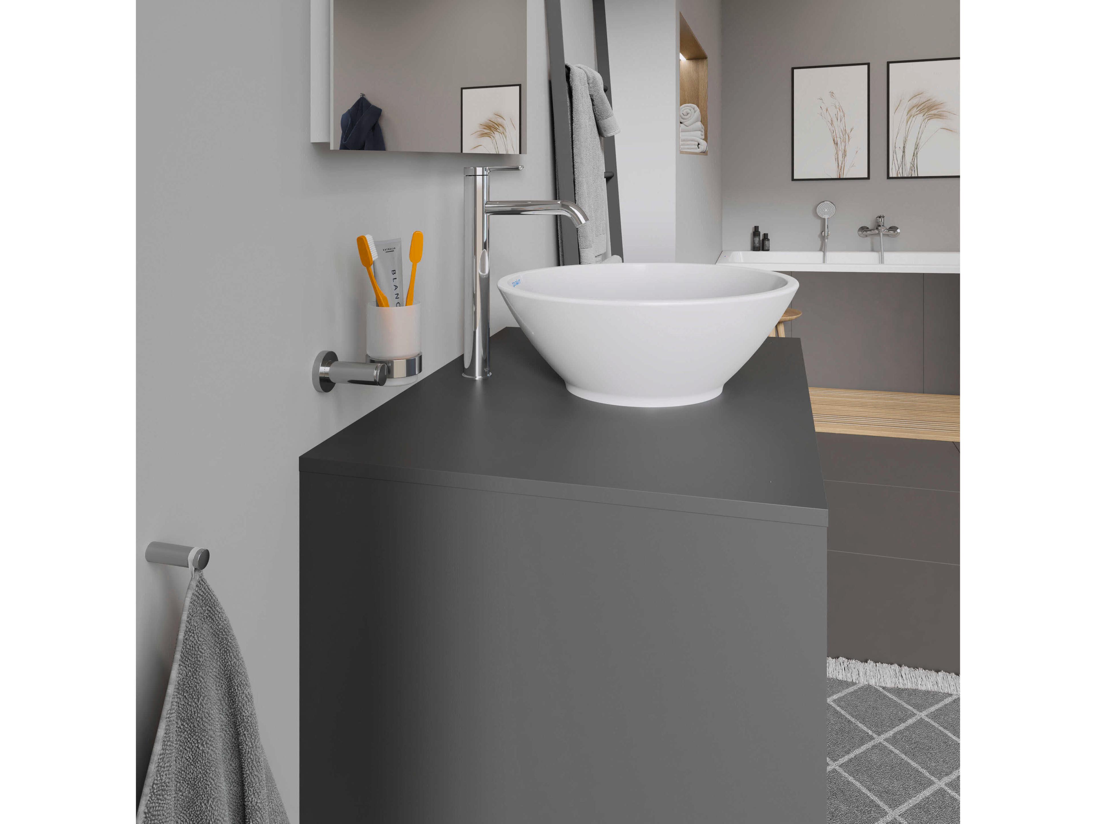 Duravit Design 17'' Ceramic White High Gloss Washbowl Sink with no faucet holes