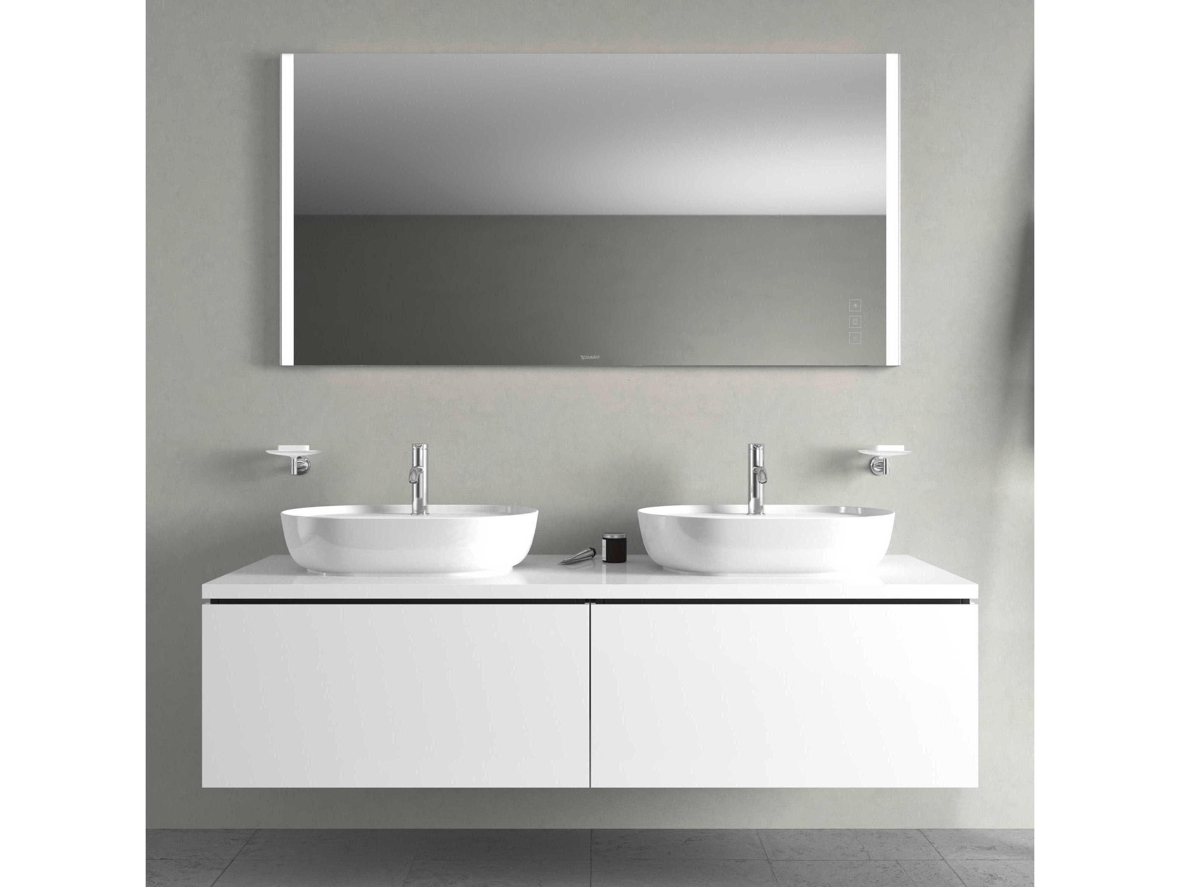 Duravit Luv 24'' White High Glos Washbowl Sink with 1 Faucet Holes