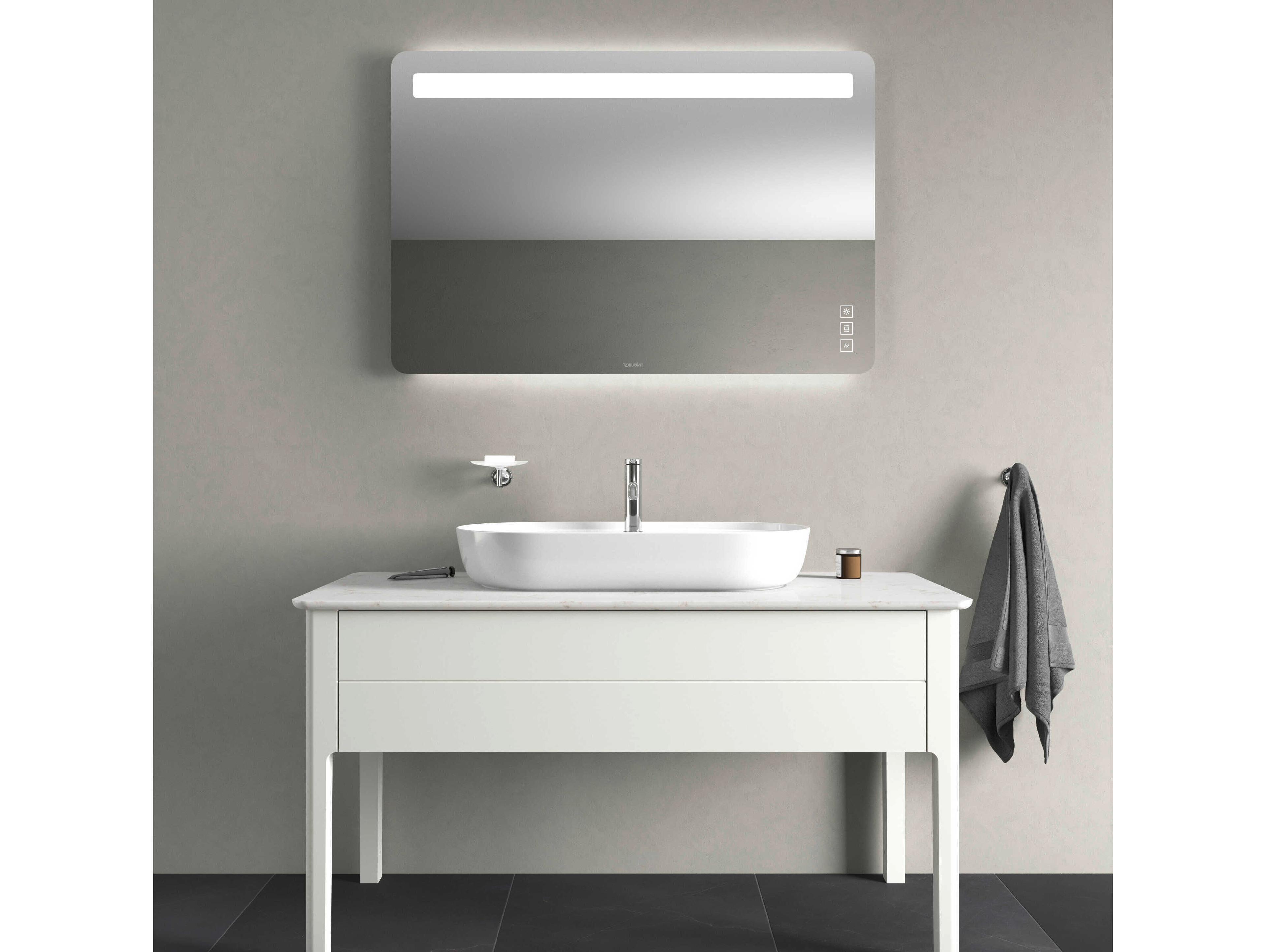 Duravit Luv 32'' White High Glos Washbowl Sink with 1 Faucet Holes