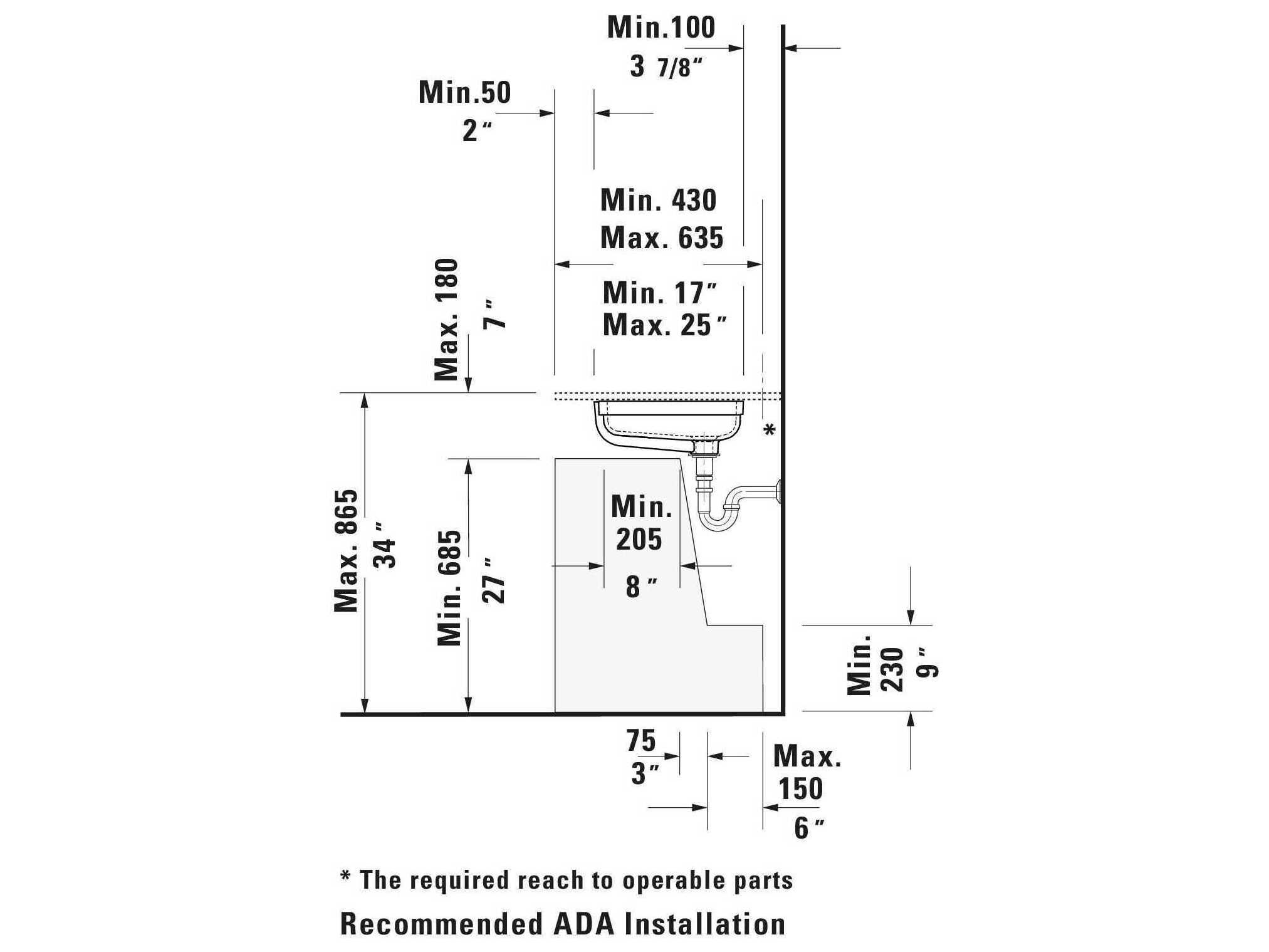 Duravit Soleil By Starck 21'' Ceramic White Undermount Sink
