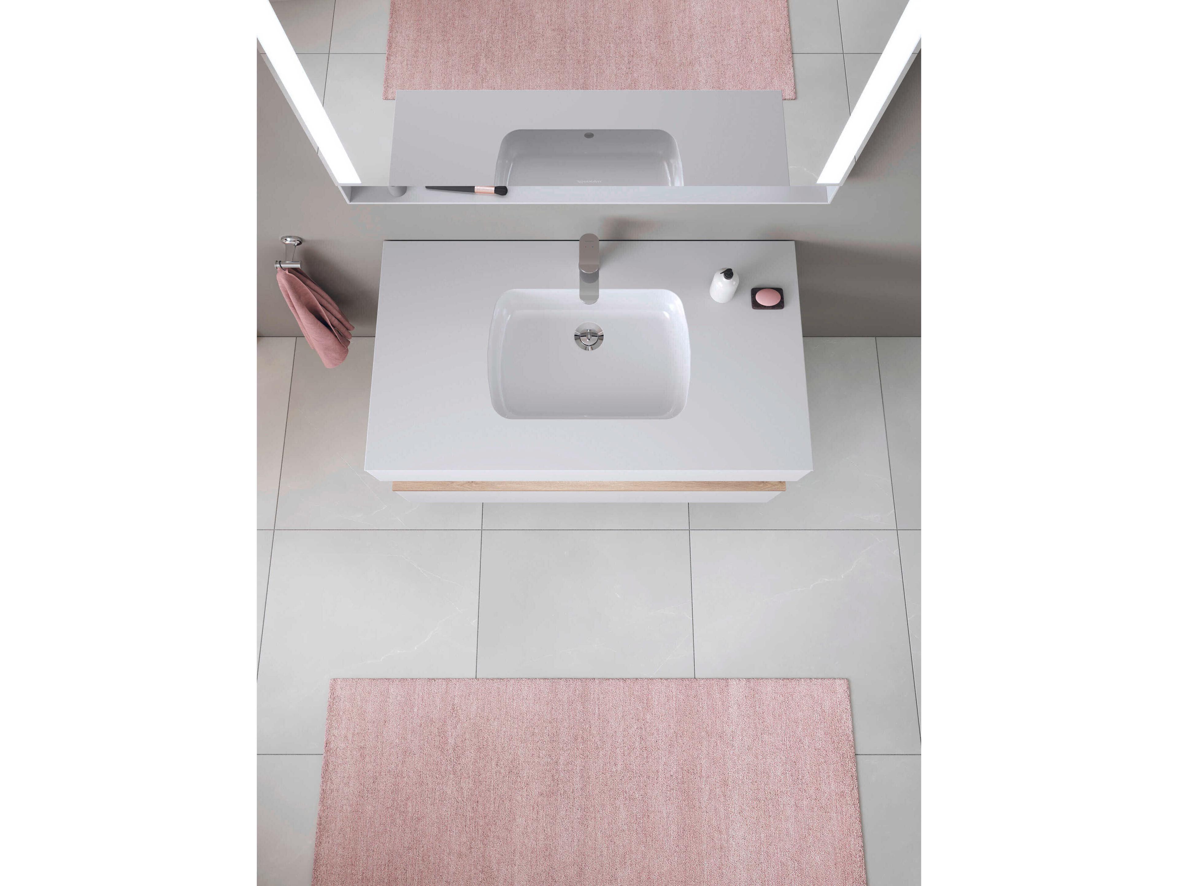 Duravit Qatego 19'' White High Gloss Underomount Sink