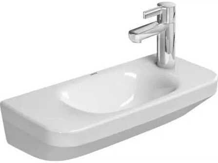 Duravit Durastyle 20'' Ceramic White High Gloss  Sink with 1 Right-Side Faucet hole