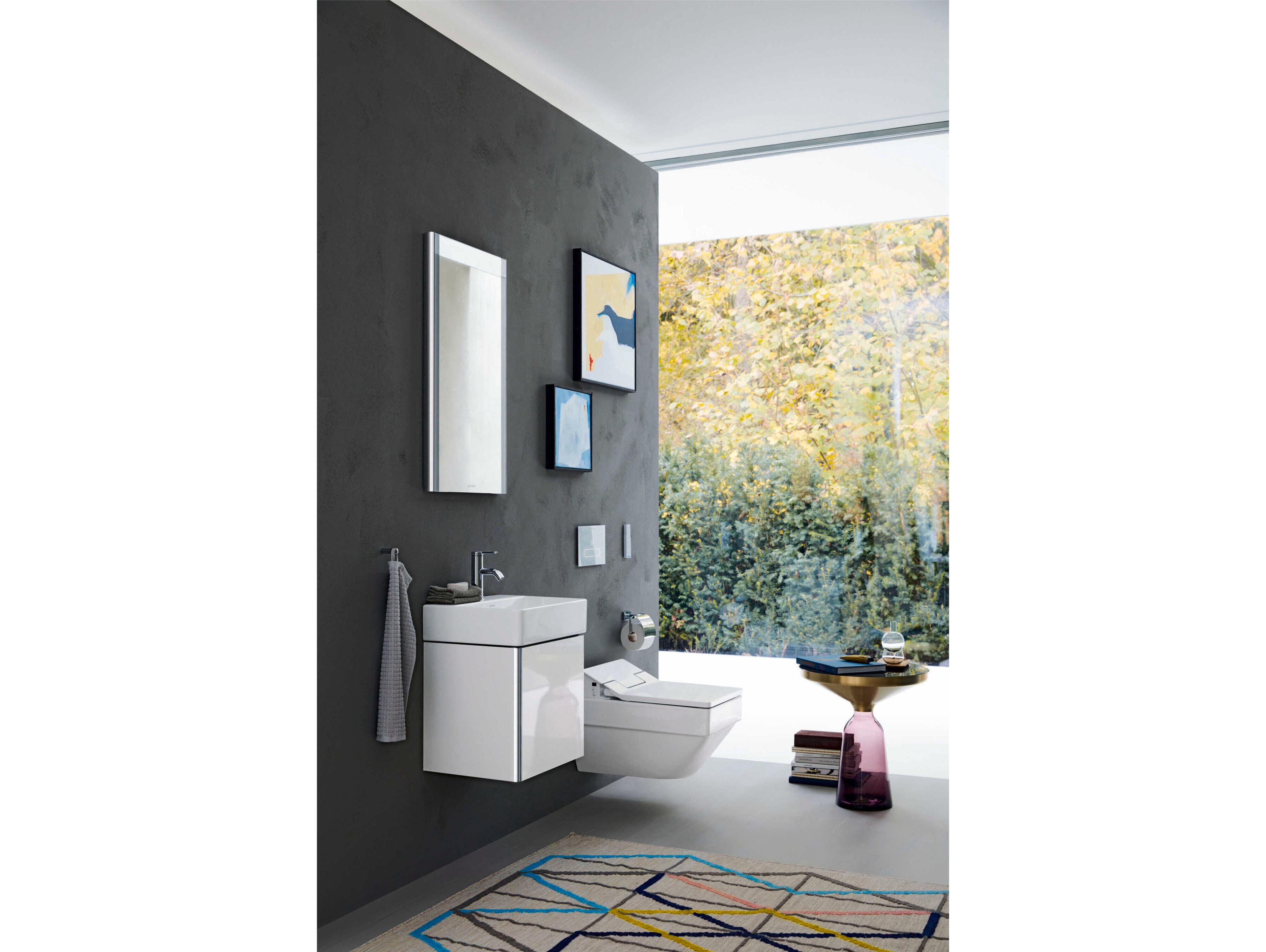 Duravit Durasquare 18'' White High Gloss Hand Sink with 1 Faucet Hole