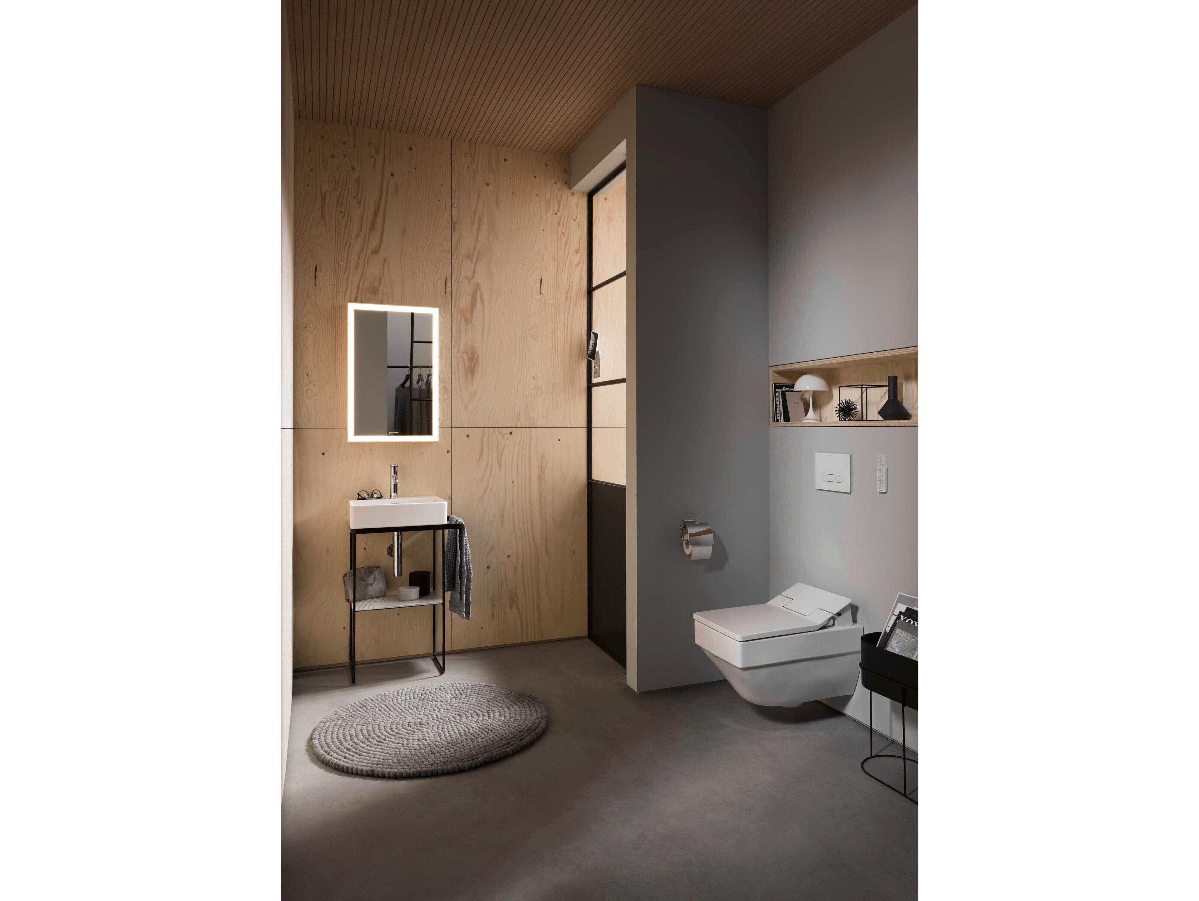 Duravit Durasquare 18'' White High Gloss Hand Sink with 1 Faucet Hole