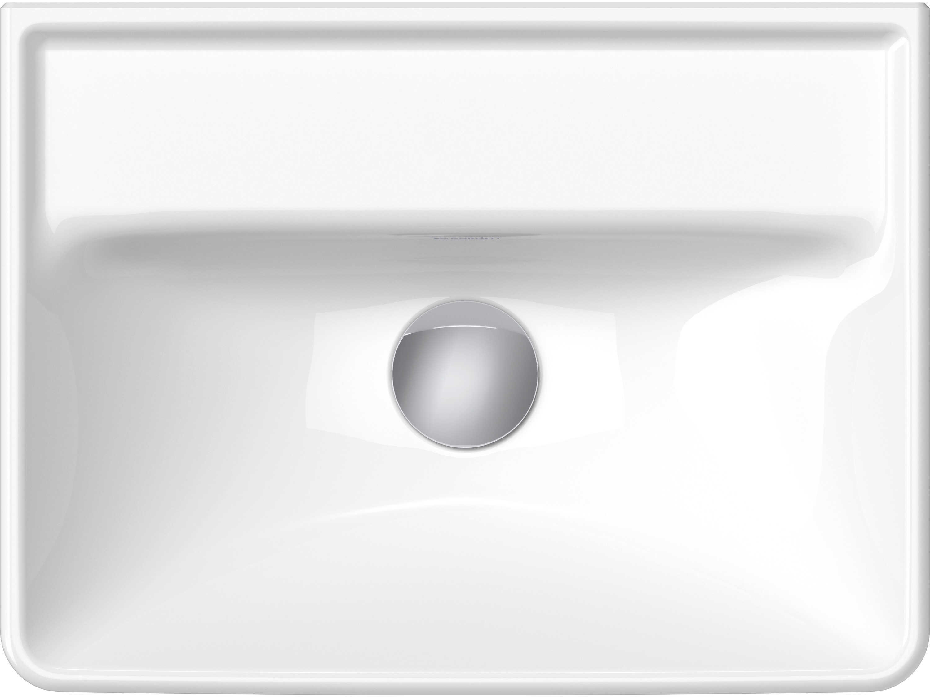 Duravit D-neo 18'' Ceramic White High Gloss Sink - With No Faucet hole