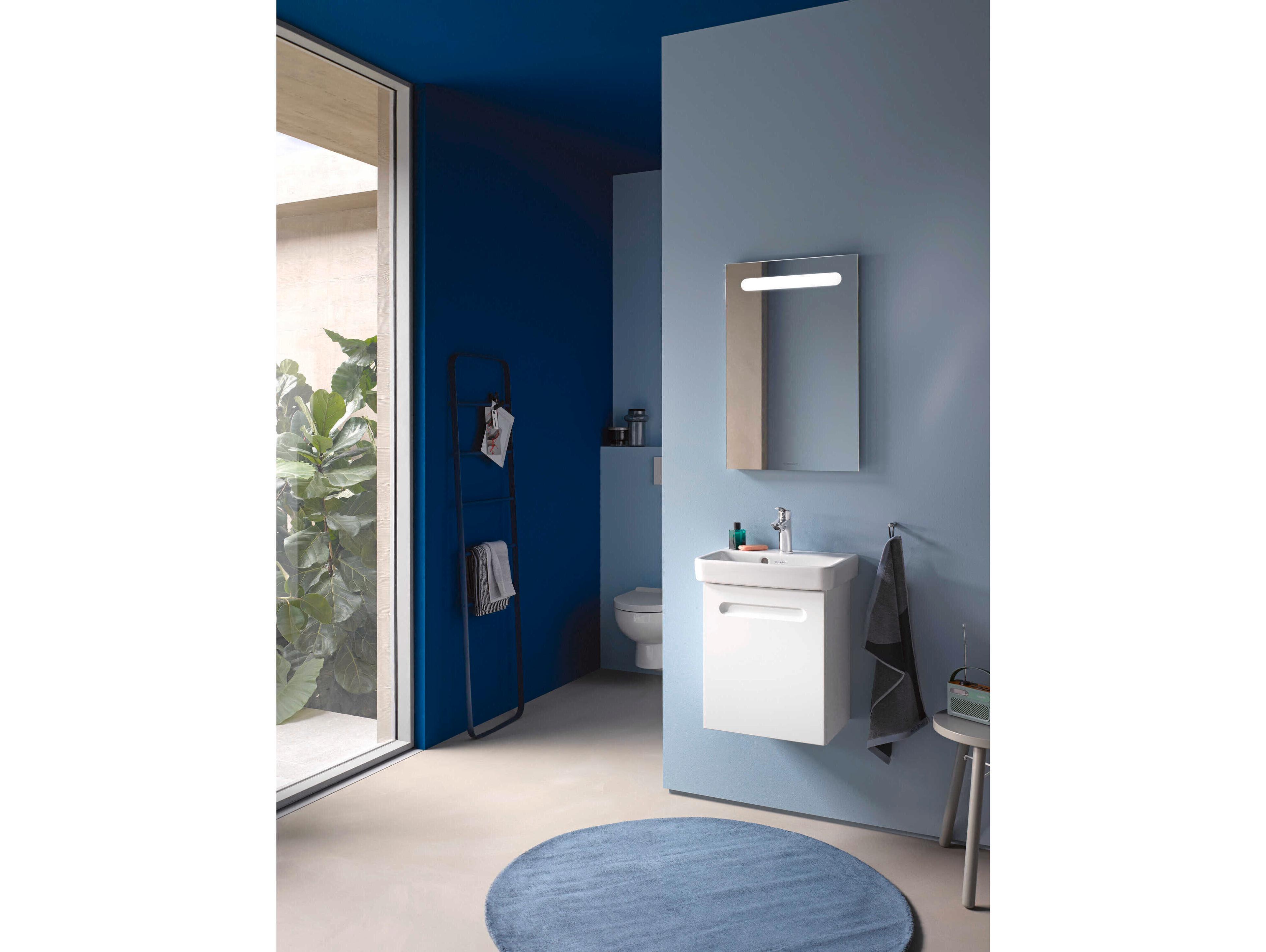 Duravit Duravit No.1 18'' Ceramic White High Gloss Sink with 1 Faucet Hole