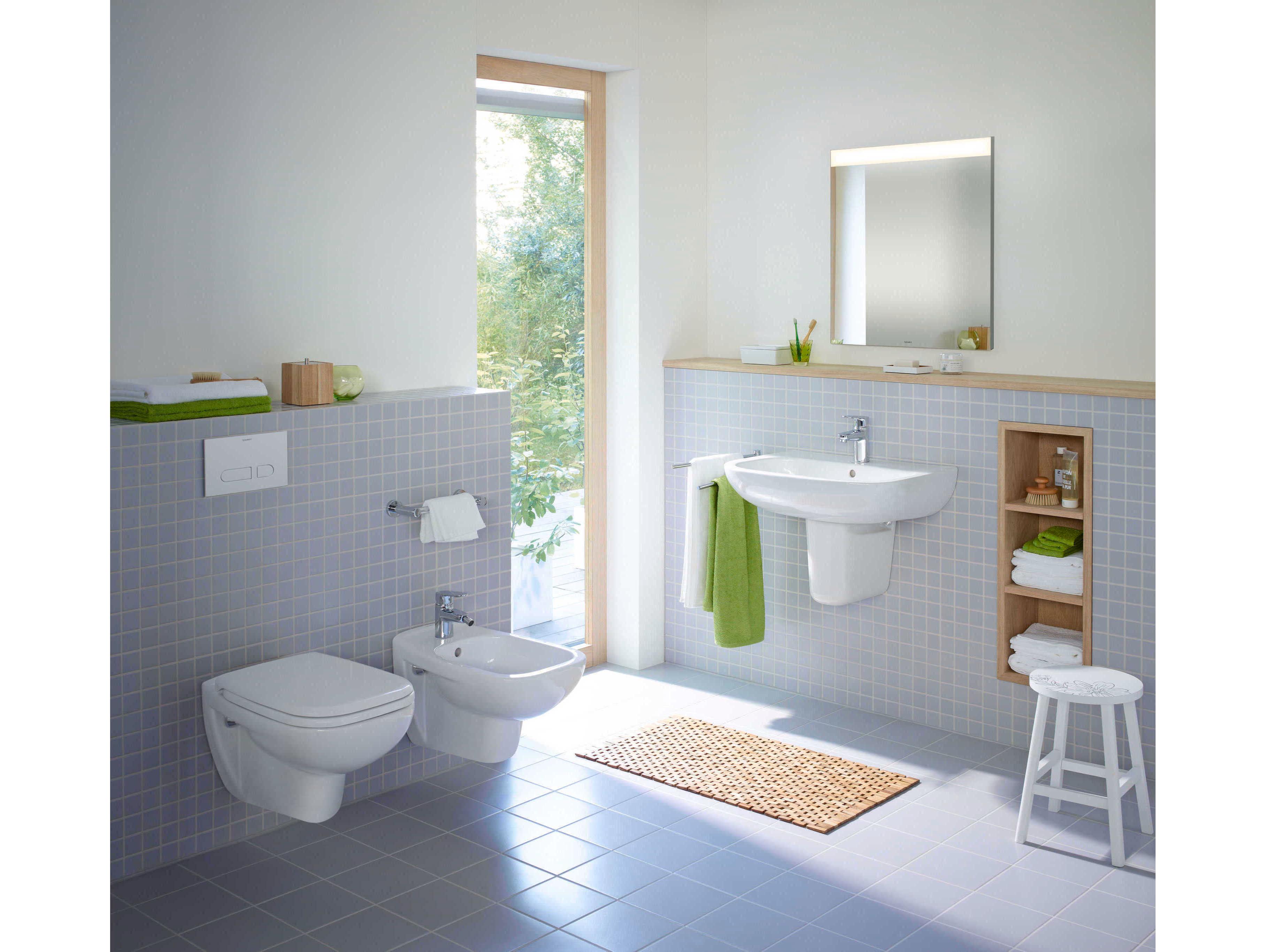 Duravit D-code 10'' Ceramic White Siphon Cover