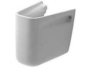 Duravit D-code 10'' Ceramic White Siphon Cover