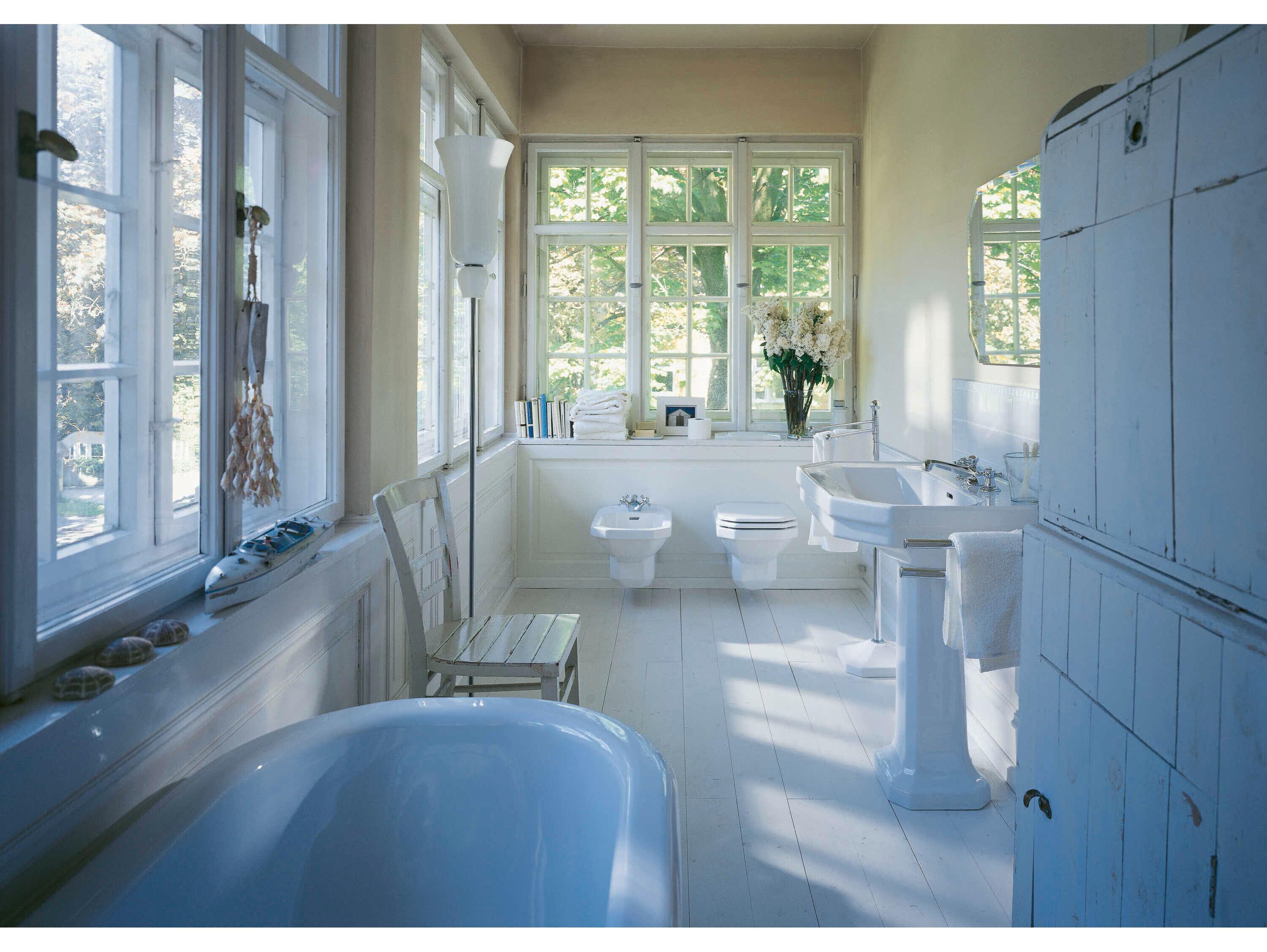 Duravit 1930 Series 12'' White High Gloss Pedestal