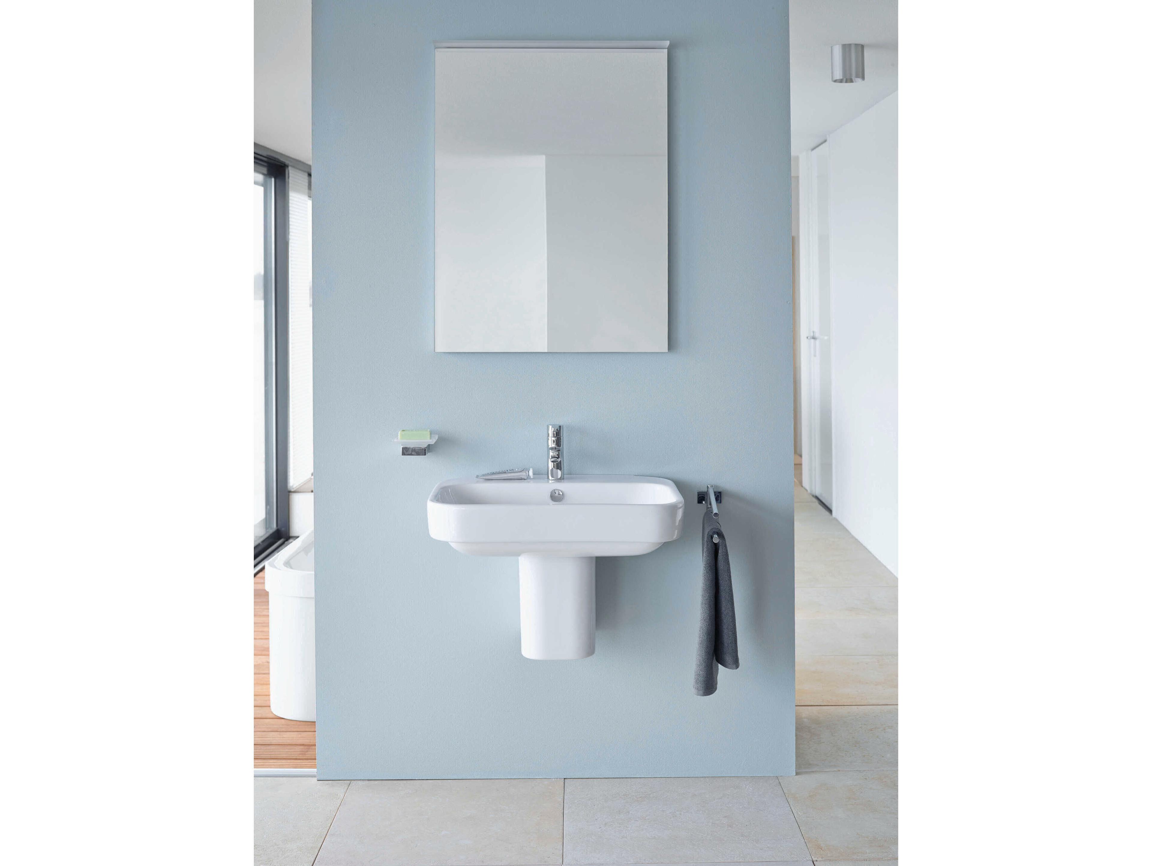 Duravit Happy D.2 8'' White Siphon Cover