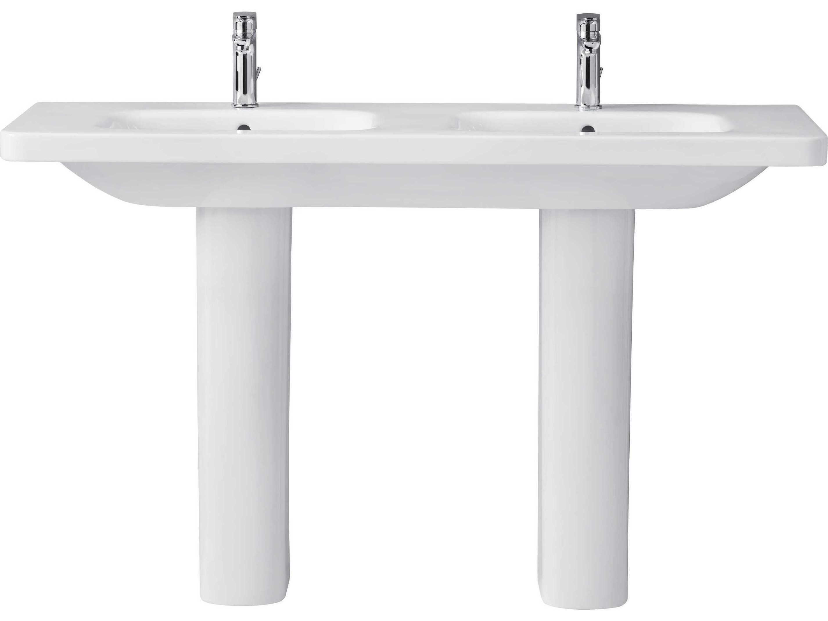 Duravit Durastyle 7'' Ceramic White High Gloss Pedestal