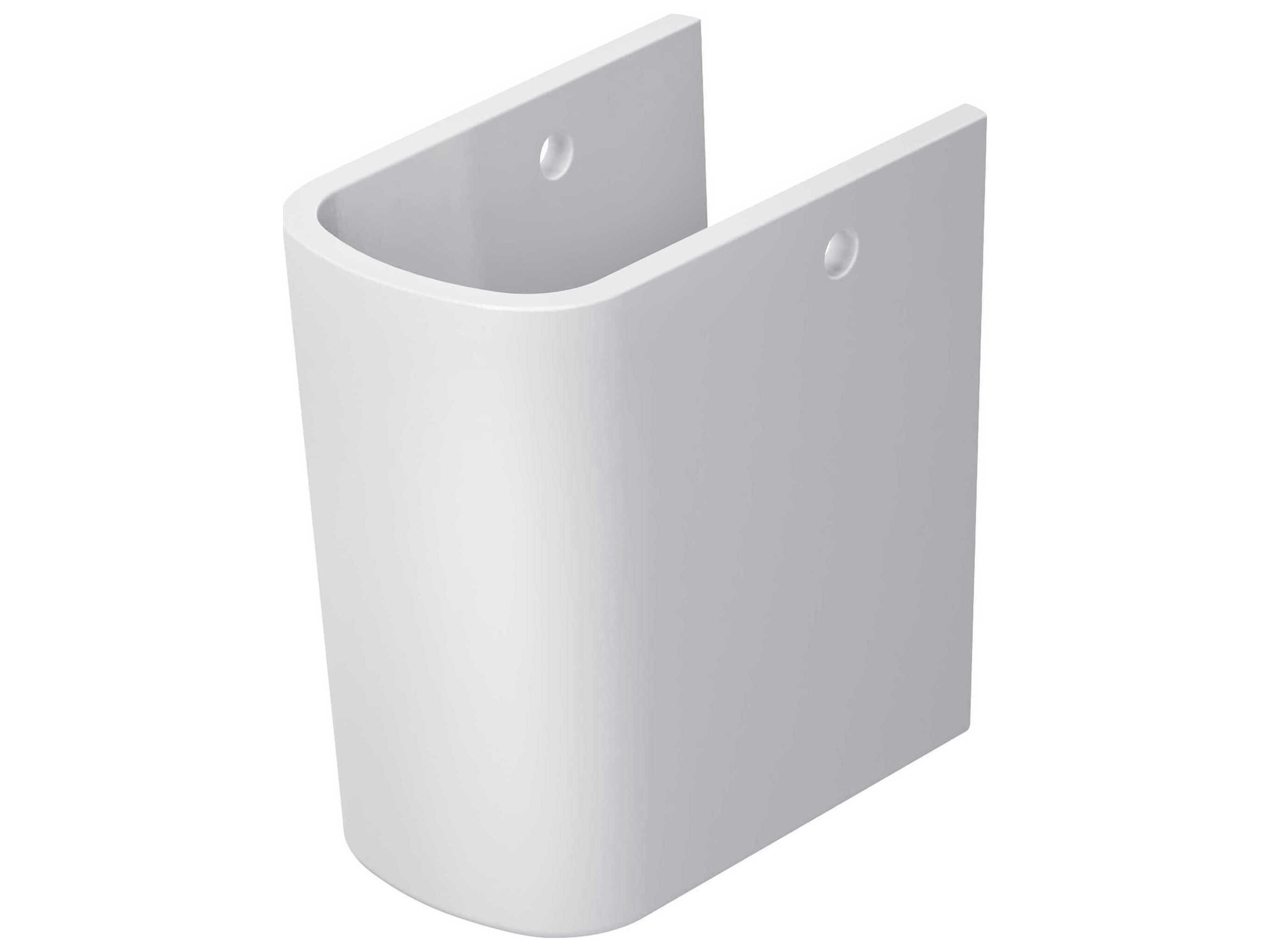 Duravit Durastyle 7'' Ceramic White High Gloss Siphon Cover