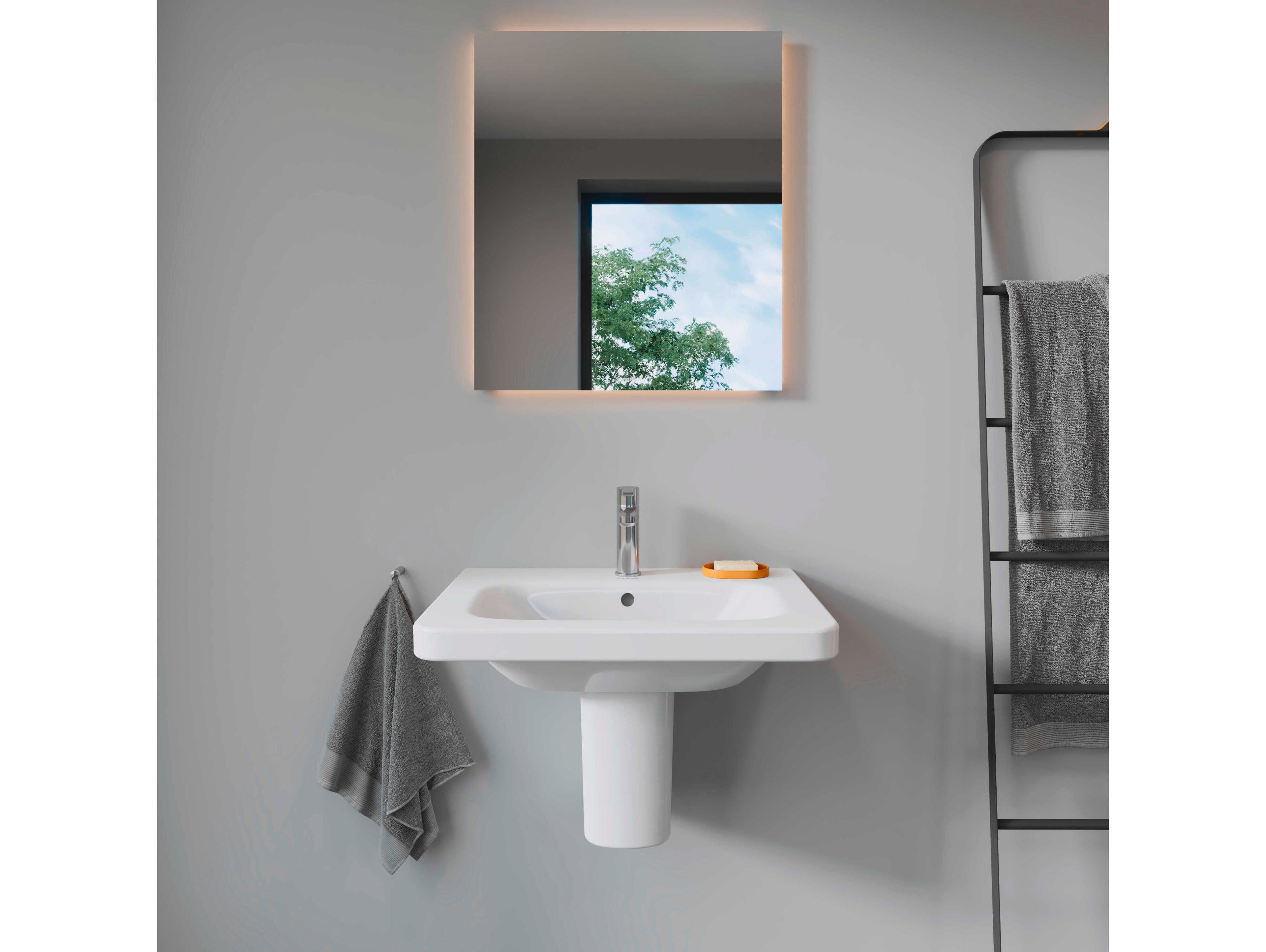 Duravit Durastyle 7'' Ceramic White High Gloss Siphon Cover