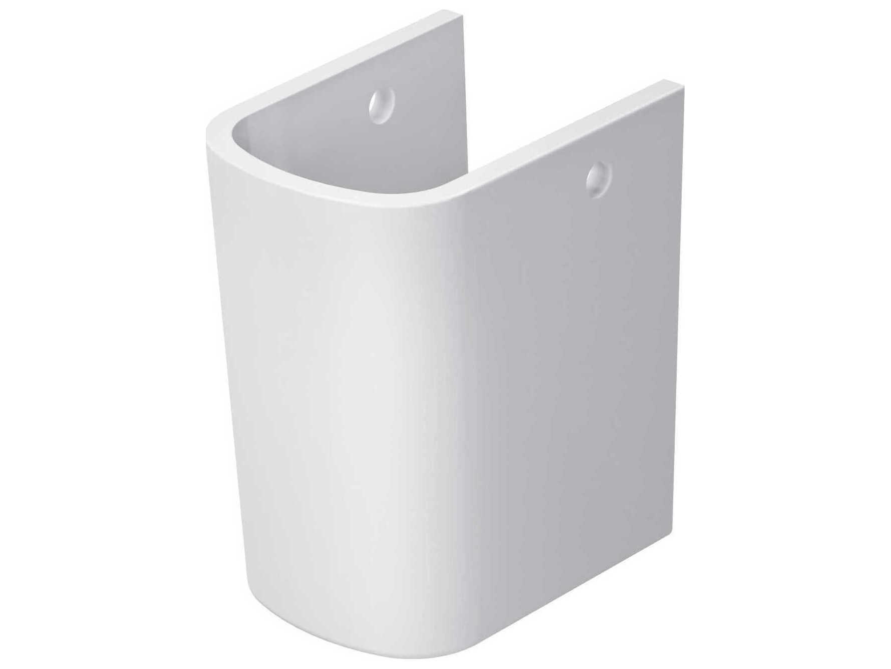 Duravit Durastyle 7'' Ceramic White High Gloss Siphon Cover