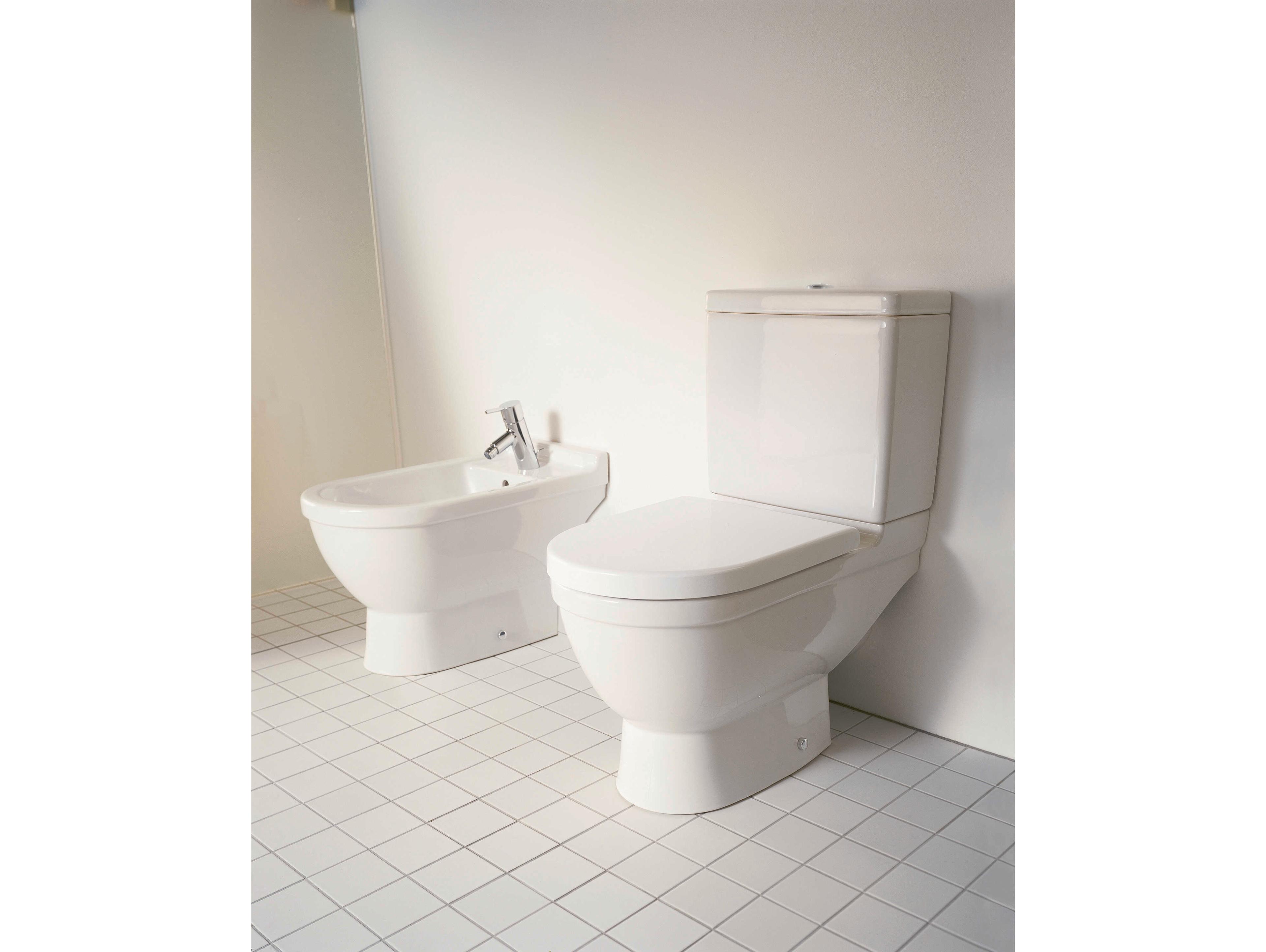 Duravit Starck 3 15'' Ceramic White Dual Flush Tank - 1.59 GPF