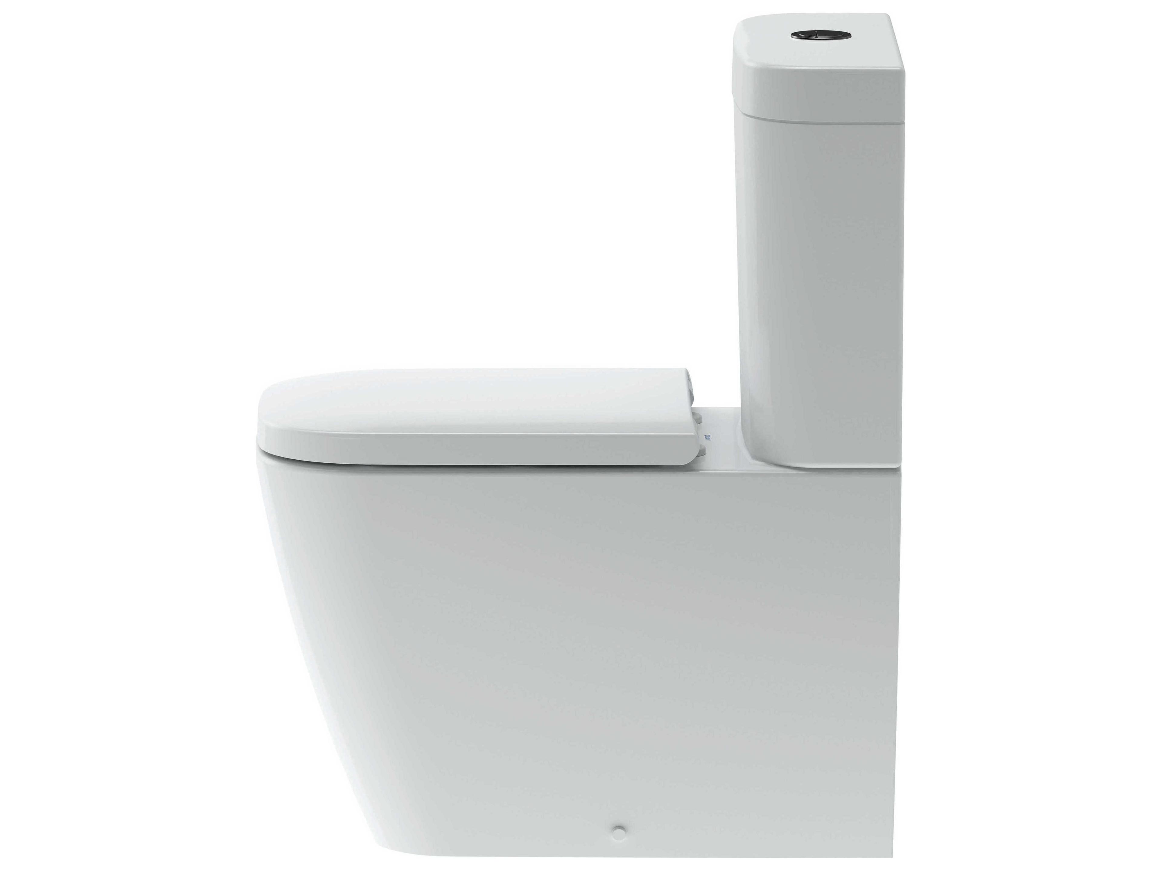 Duravit Happy D.2 16'' Ceramic Dual Flush White Tank - 1.59 GPF
