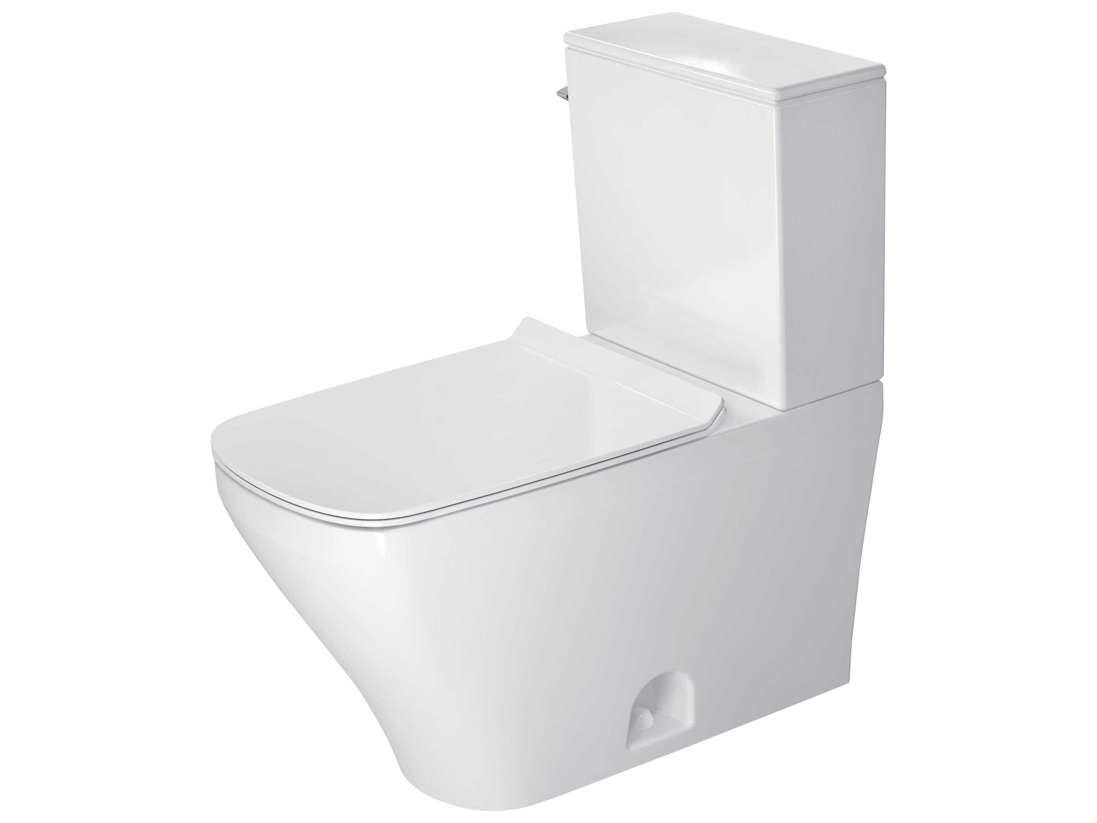 Duravit Durastyle 15'' Ceramic Single Flush White Tank - 1 GPF  - Left Side Lever