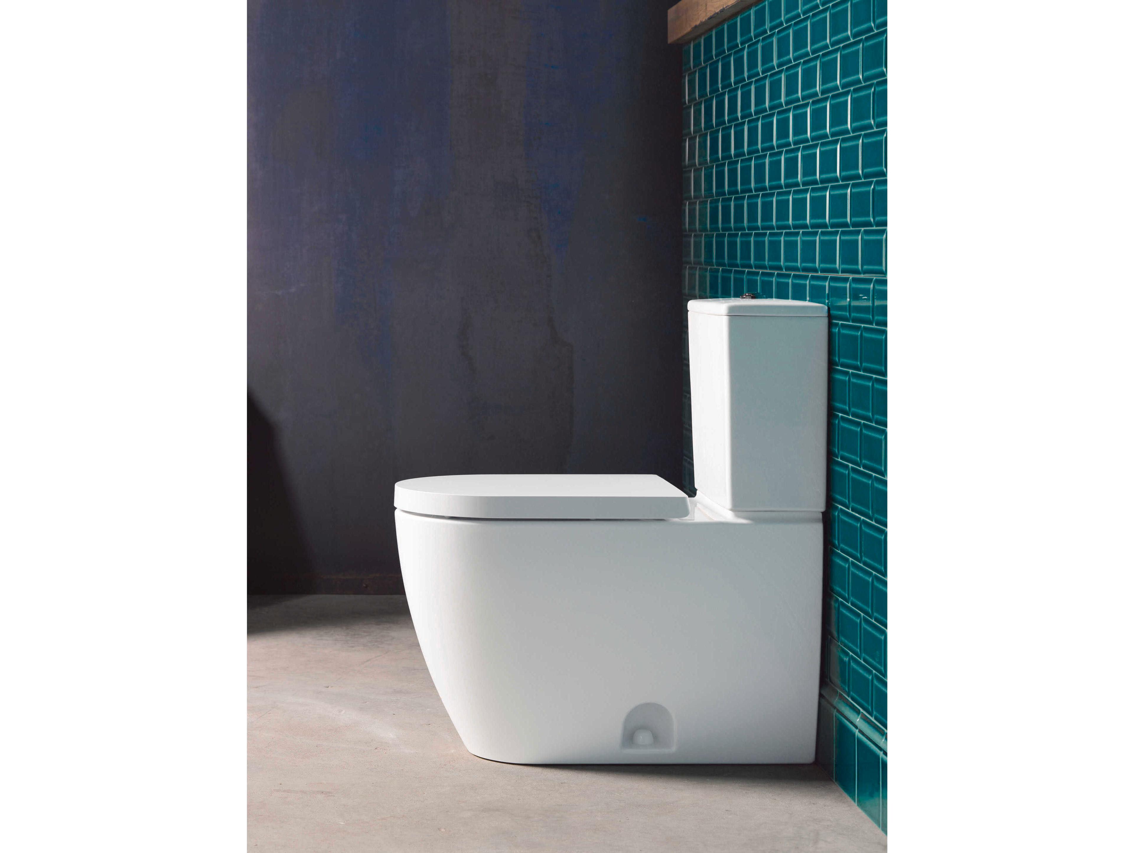 Duravit Me By Starck 16'' Ceramic Dual Flush White Tank - 1.32 GPF