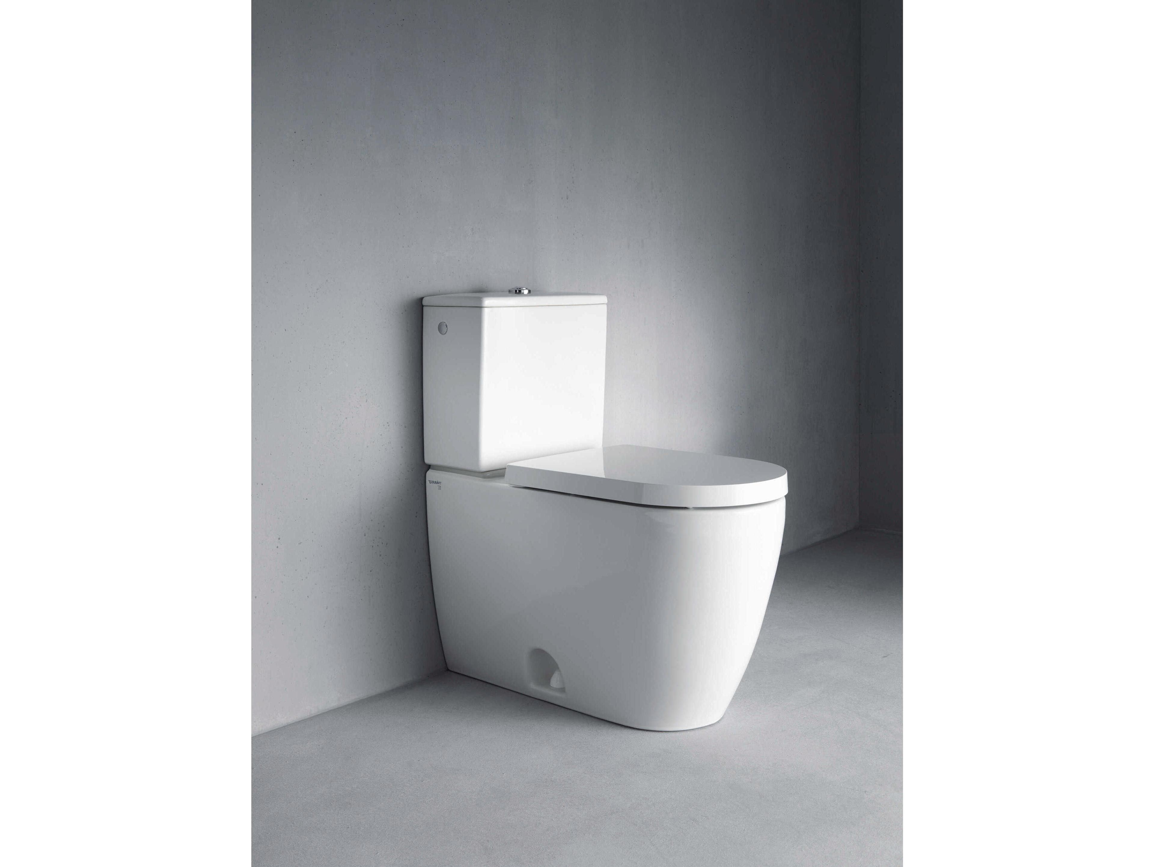 Duravit Me By Starck 16'' Ceramic Single Flush White Tank - 1.27 GPF