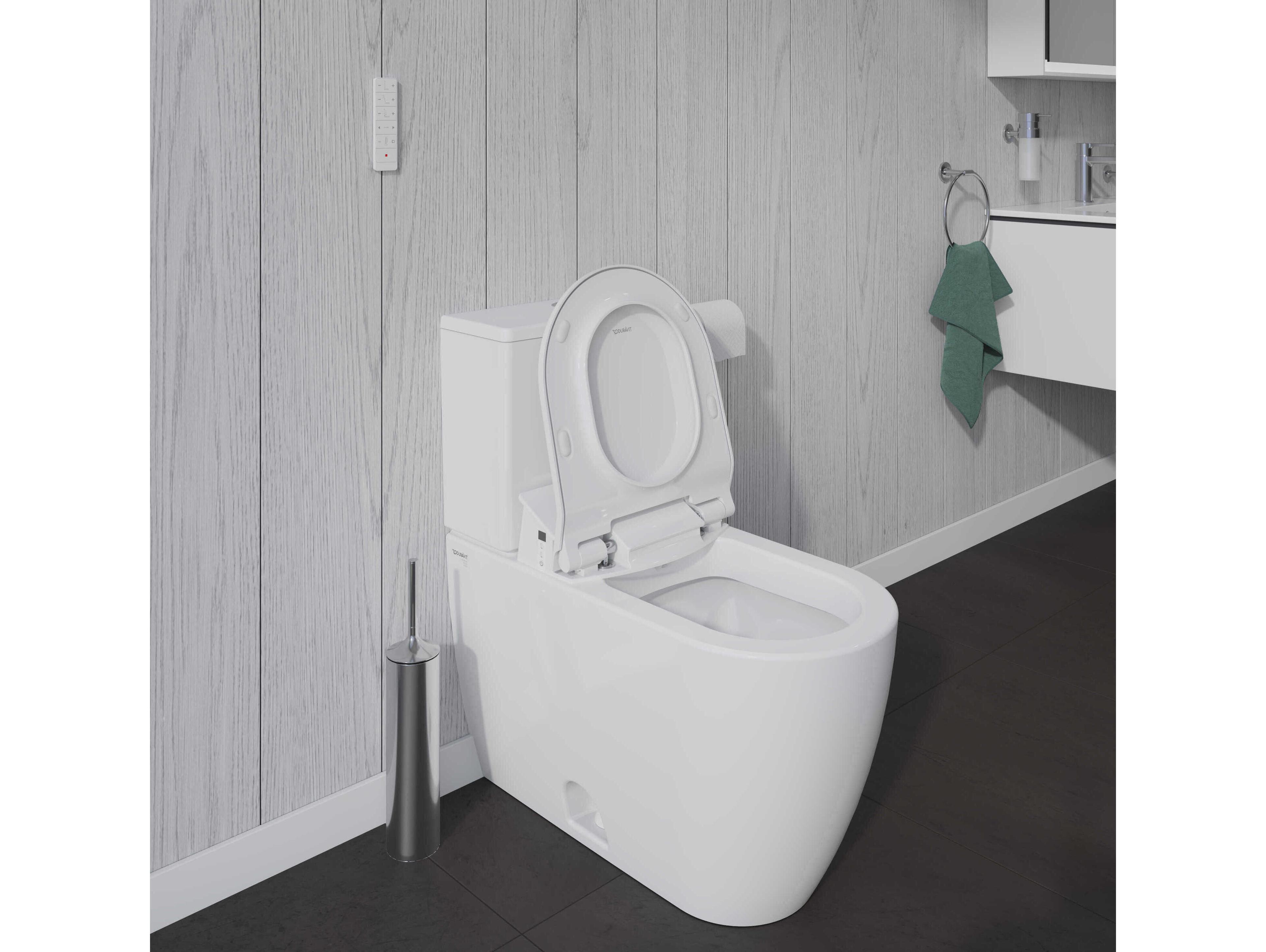Duravit Me By Starck 16'' Ceramic Single Flush White Tank - 1.27 GPF