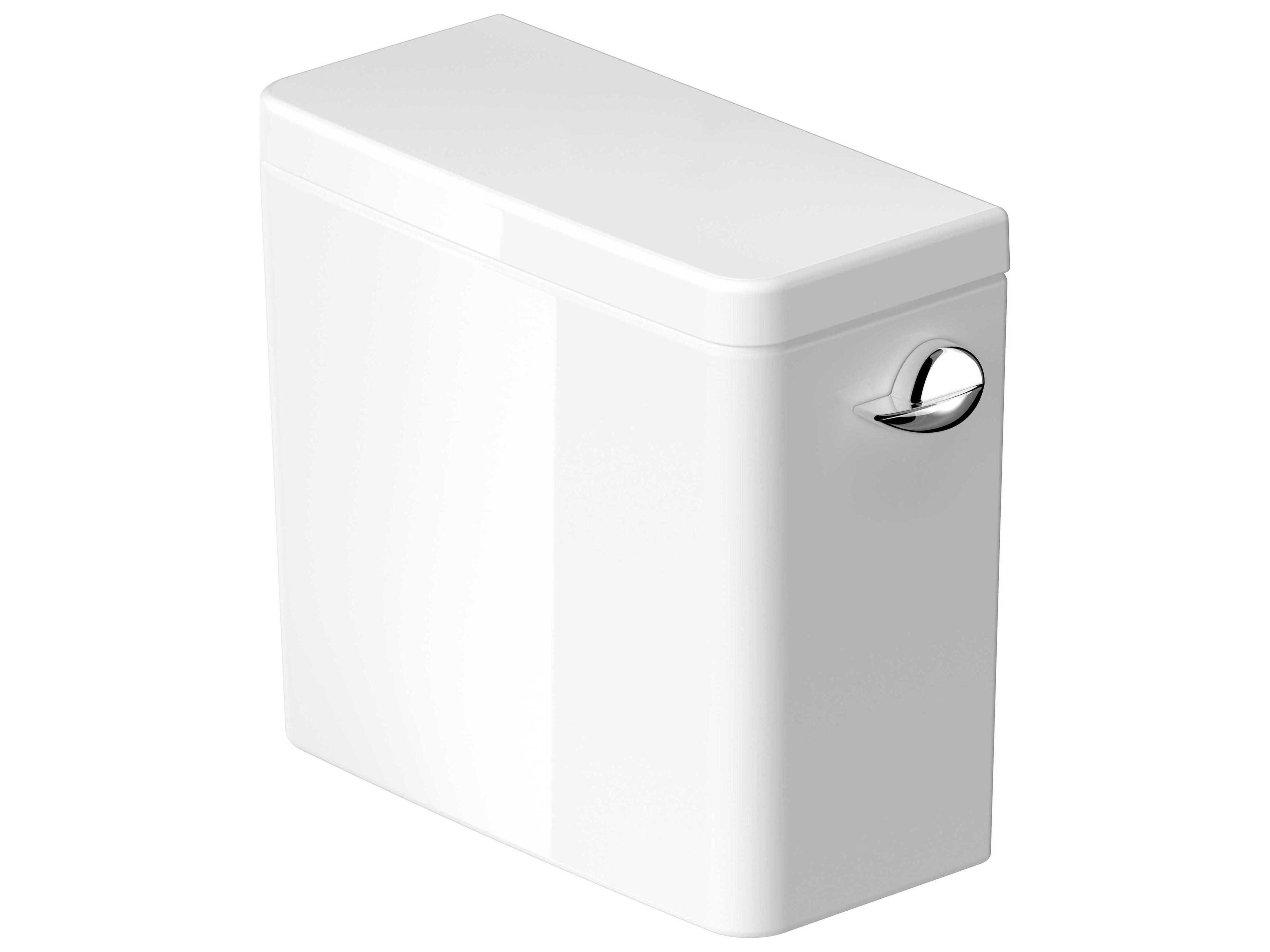 Duravit D-neo 16'' Ceramic White Single Flush Tank - Right Lever